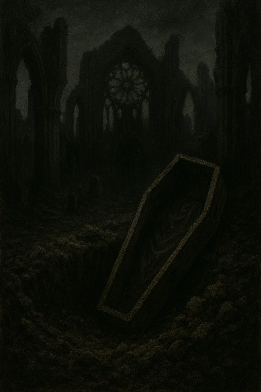 Exanimis Dolor - Buried Alive In Order To Die artwork