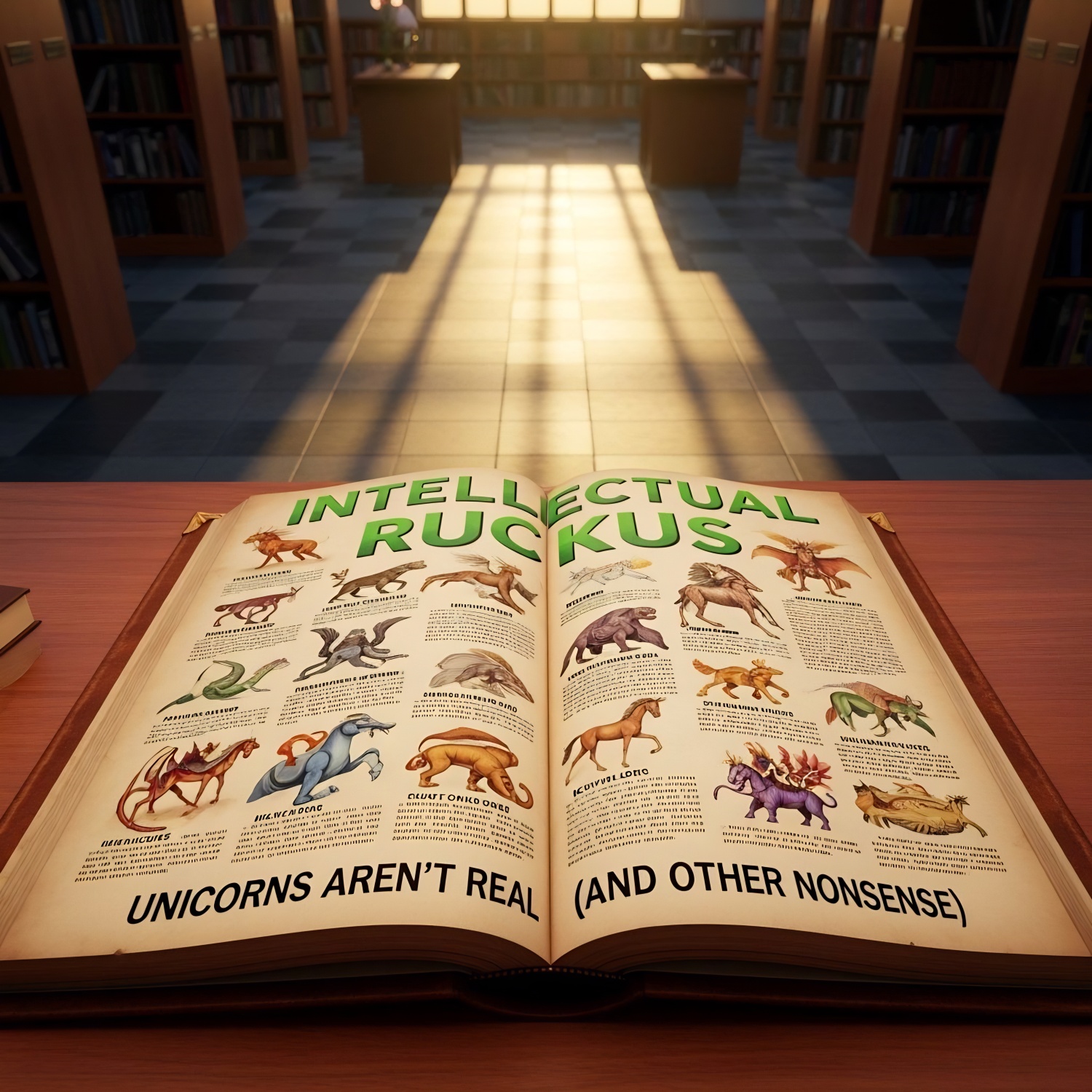 Image for Intellectual Ruckus:  Unicorns Aren't Real (And Other Nonsense)