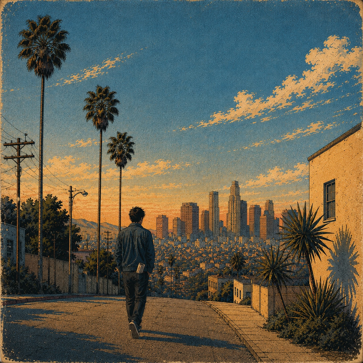 Still Blue, Los Angeles artwork