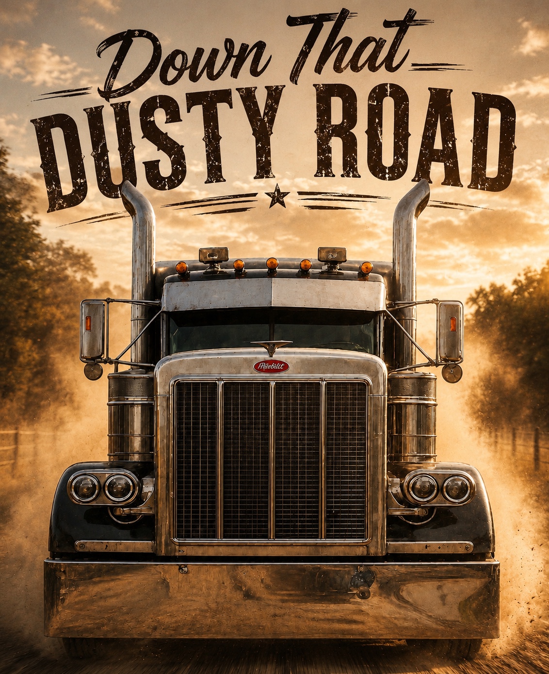 Down that Dusty Road artwork