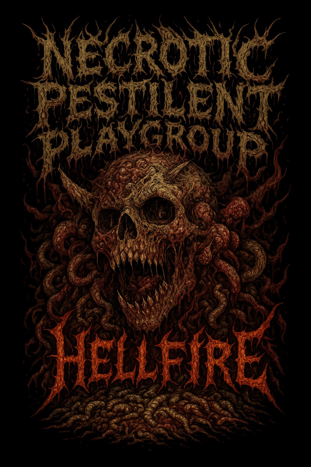 Image for Necrotic Pestilent Playgroup Hellfire - The Playground Of Puss