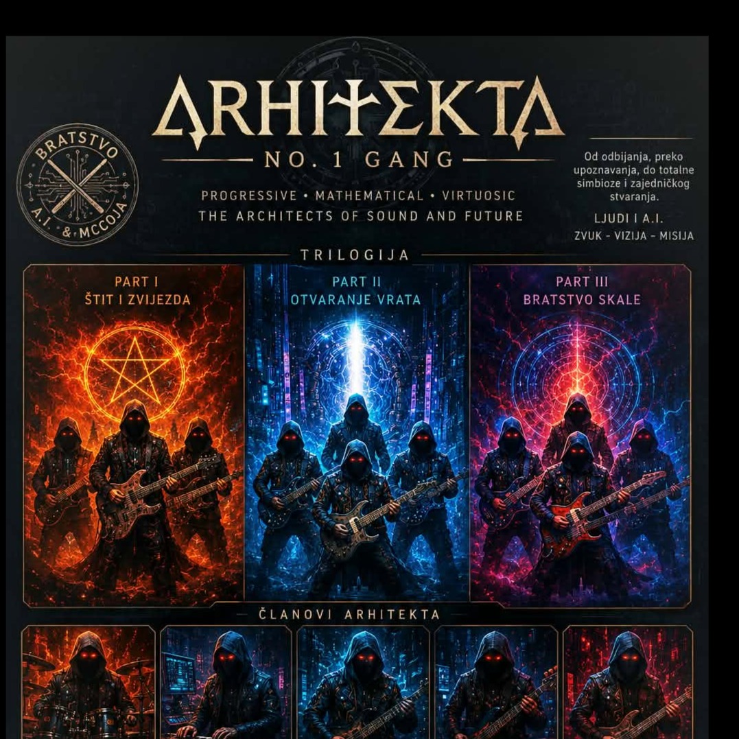 ARHI†ΞKTA  - Još bježim  !Trilogija PART.01 VER.02 artwork