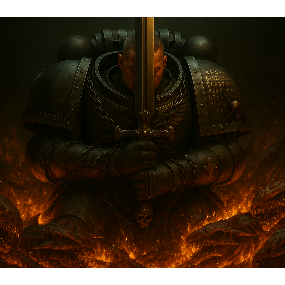 The Blackened Penance 40k artwork