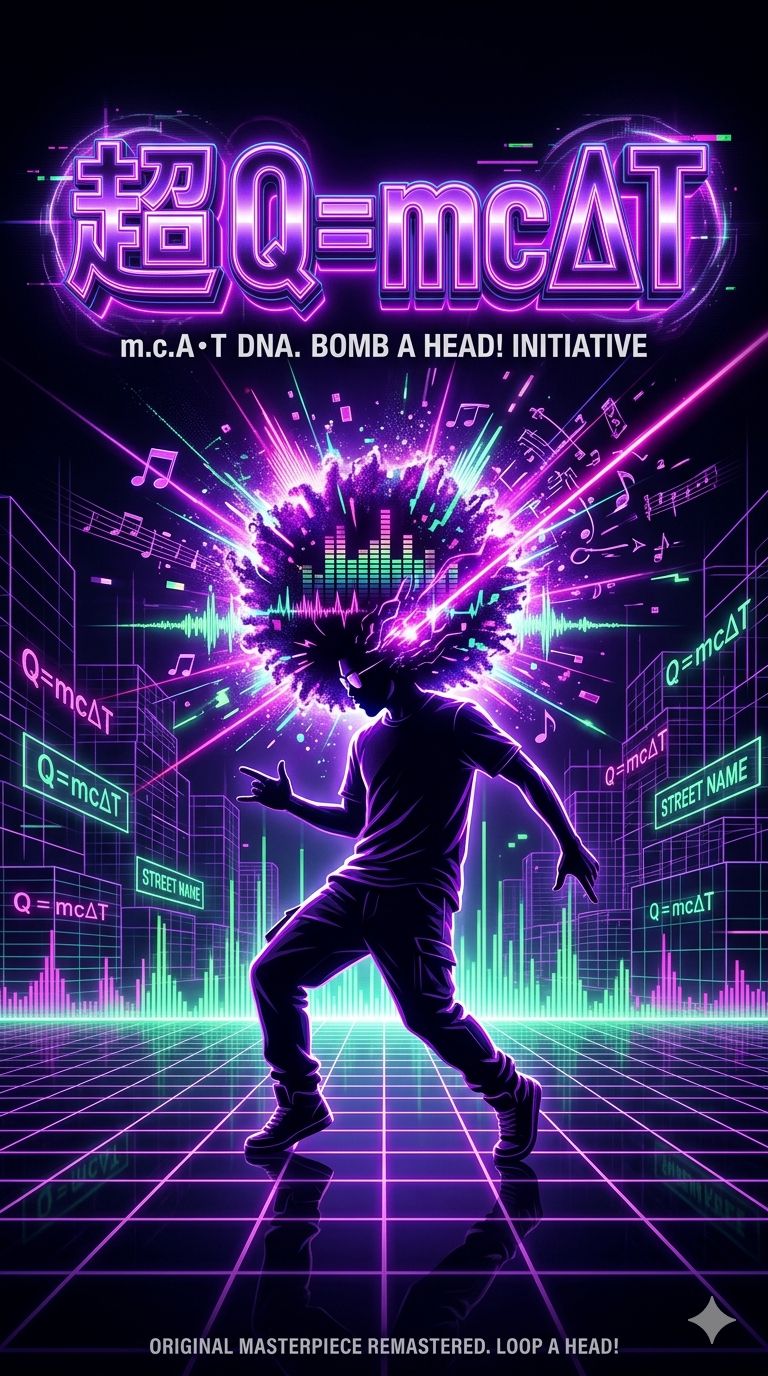 超 Q = mc\Delta T artwork