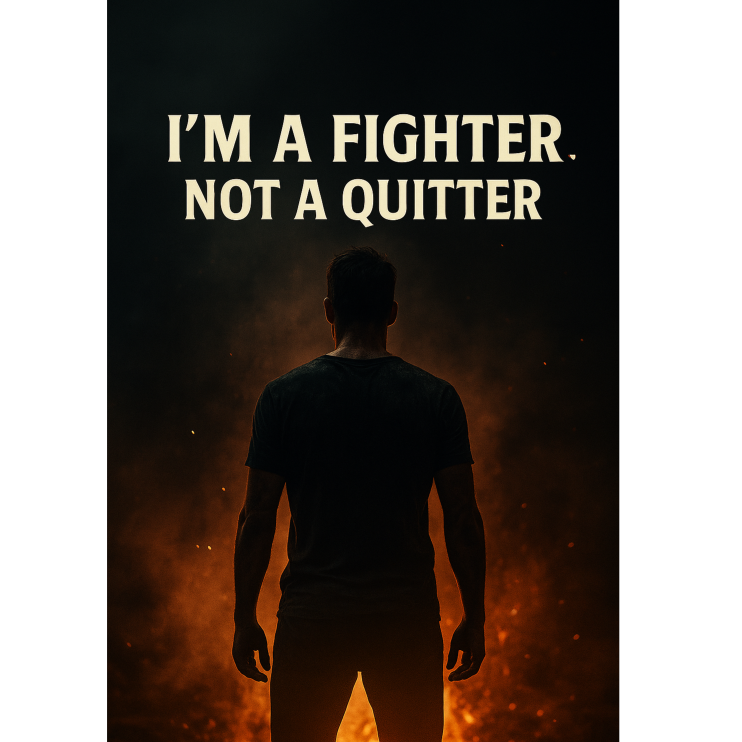I’m a Fighter, Not a Quitter artwork