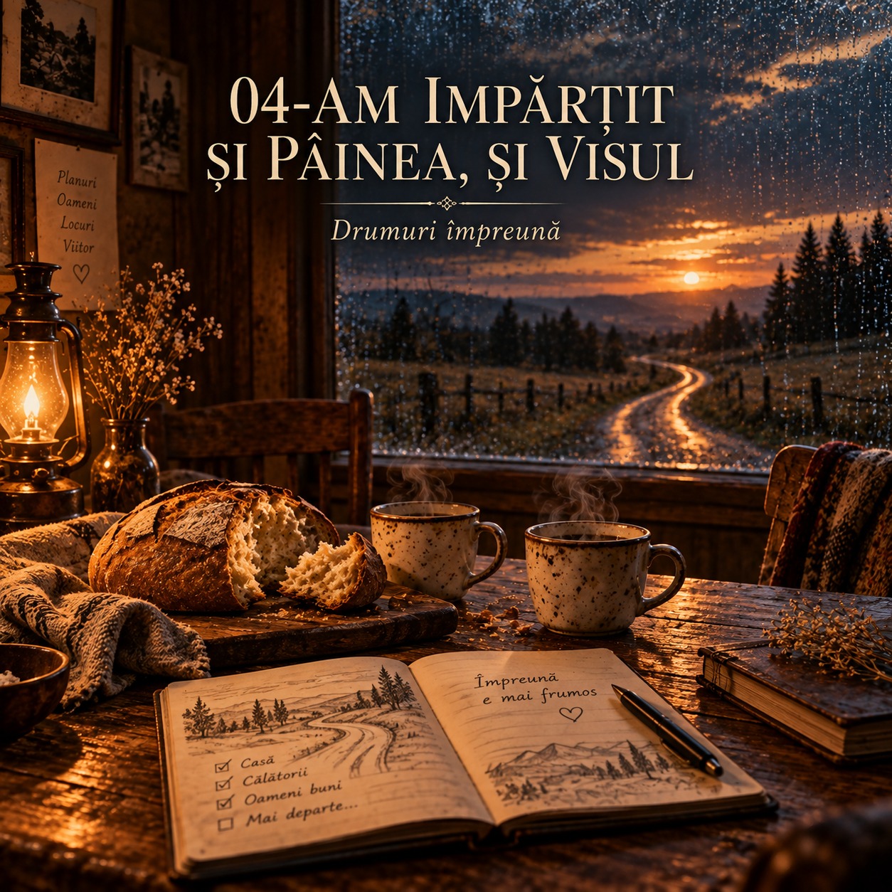 CD 04-AM ÎMPĂRȚIT ȘI PÂINEA, ȘI VISUL - Drumuri împreună artwork