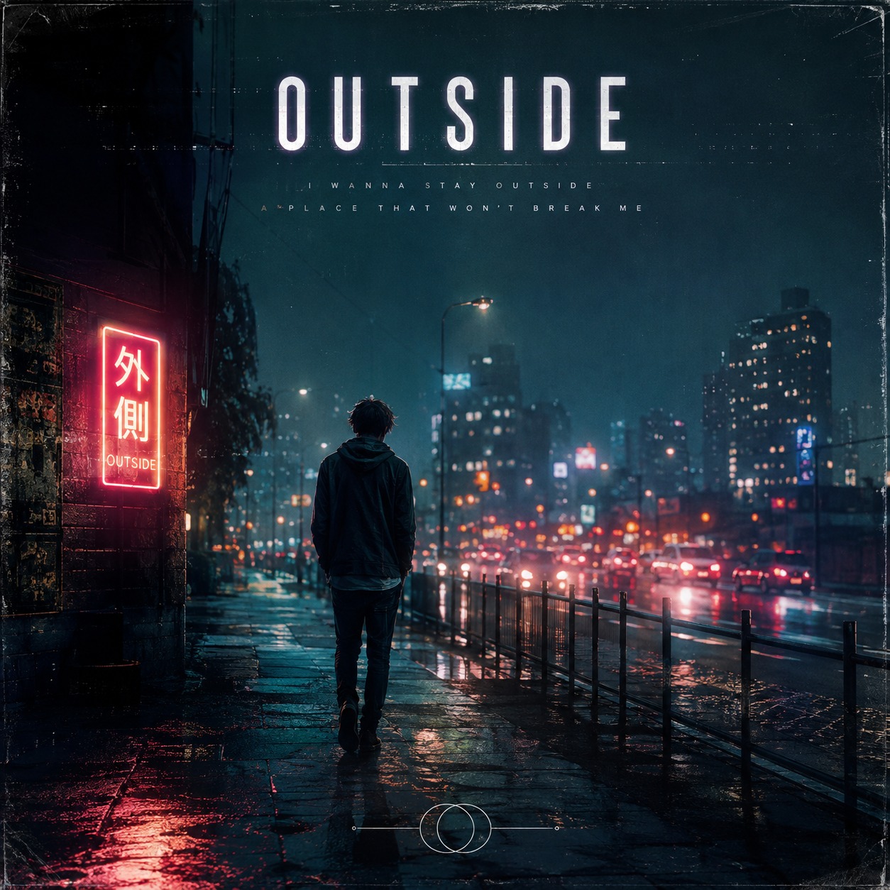 Outside artwork