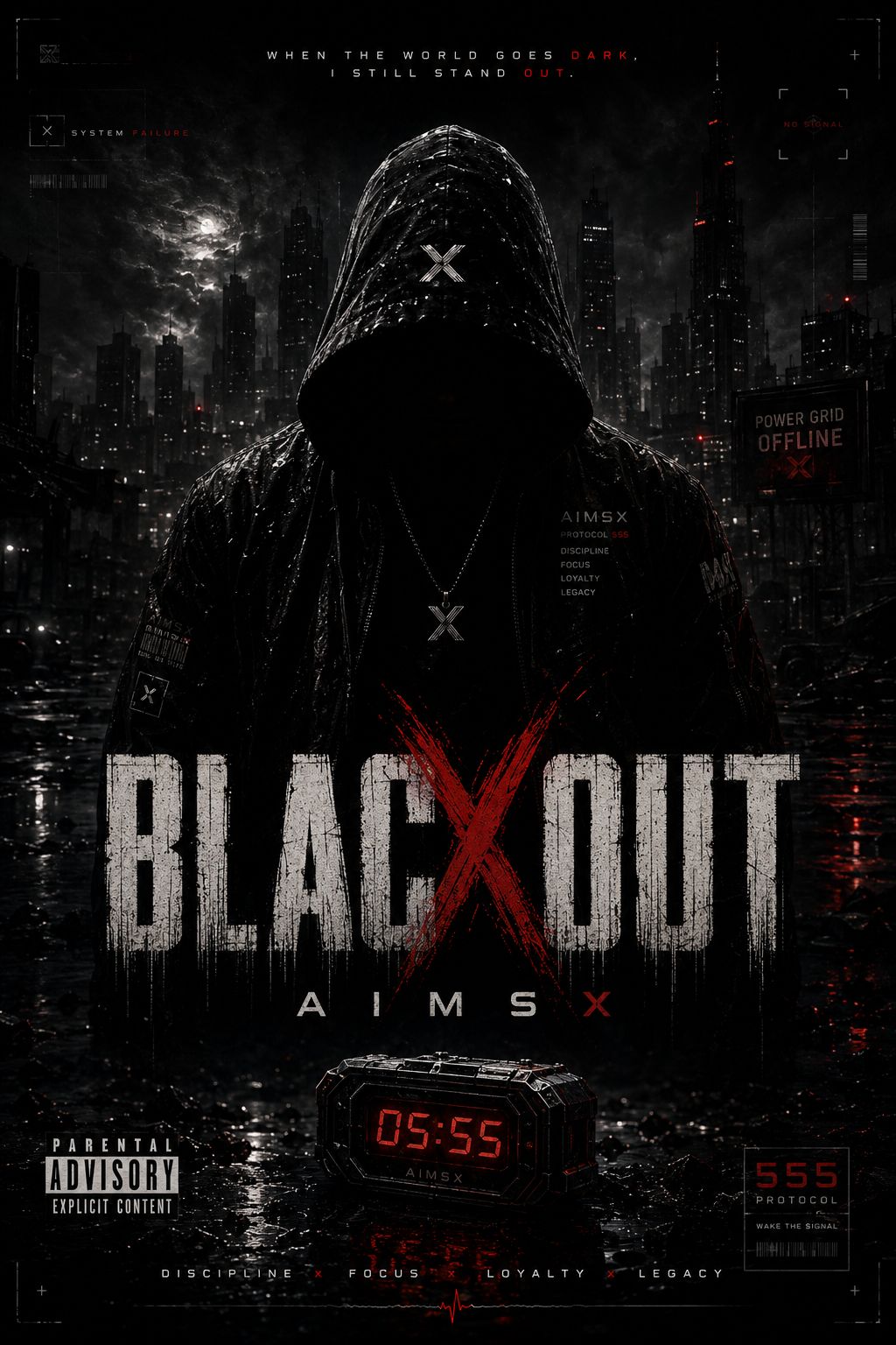 Blackout // AIMSX artwork