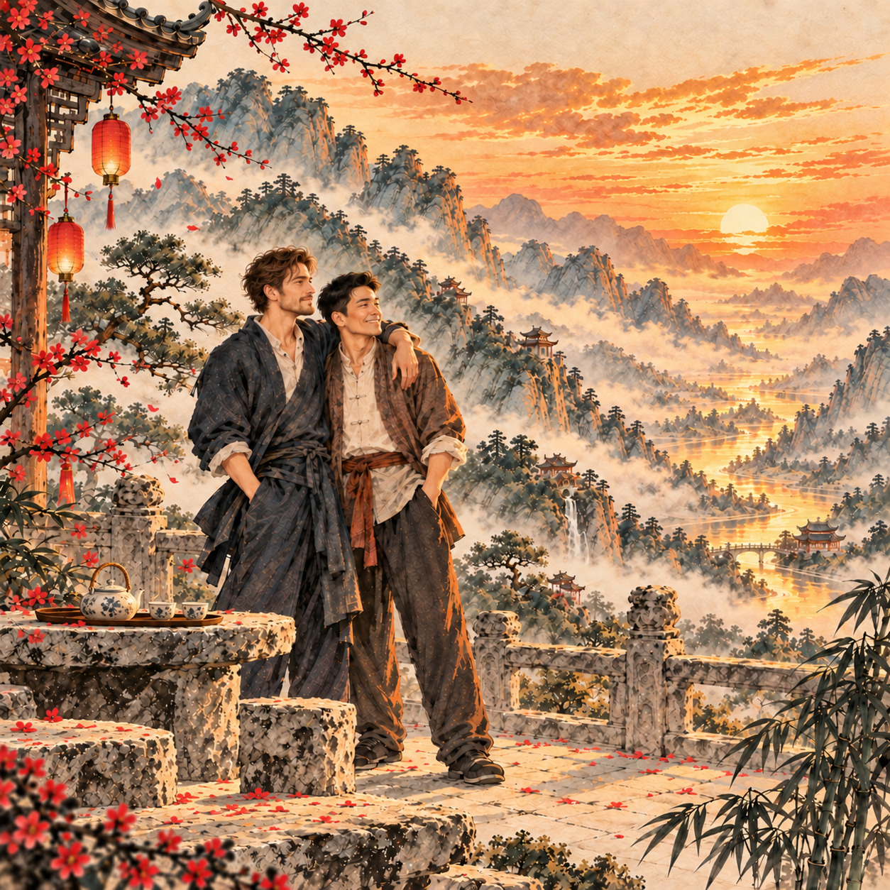 该祝朋友些什么？ artwork