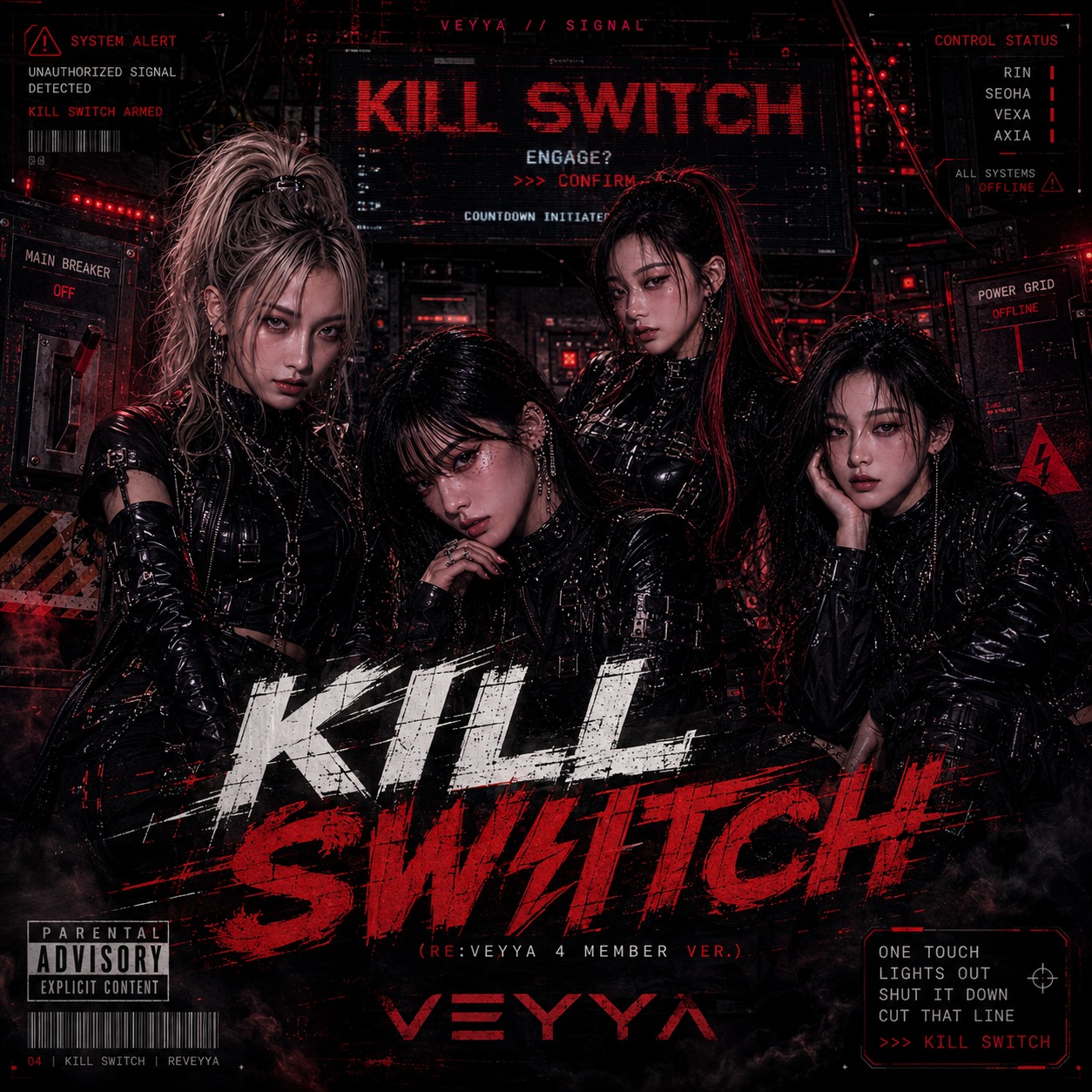 VEYYA - KILL SWITCH (RE:VEYYA 4 Member Ver.) artwork