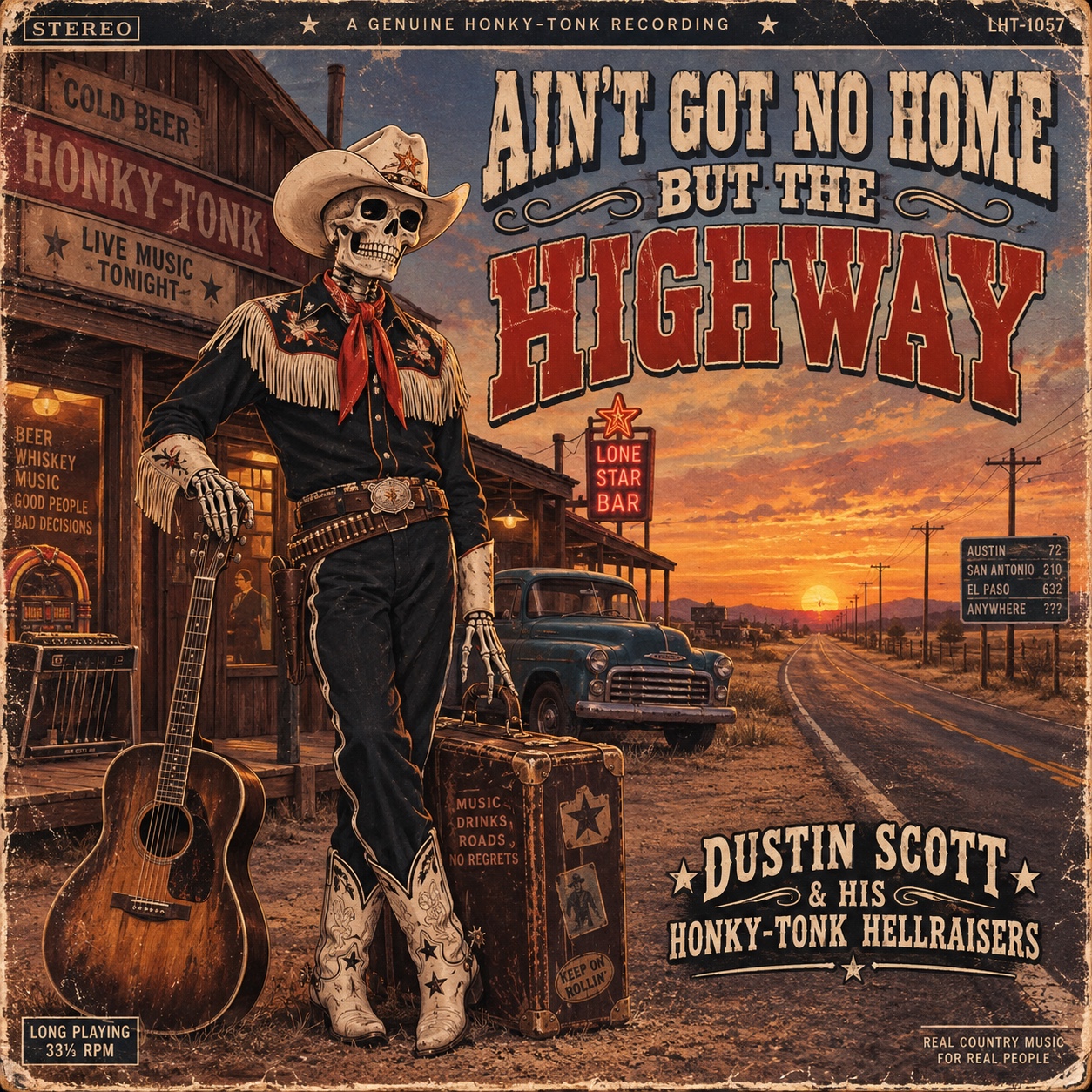Ain’t got no home but the Highway artwork
