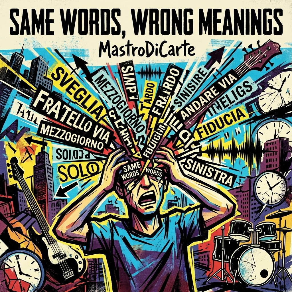 Same Words, Wrong Meanings artwork