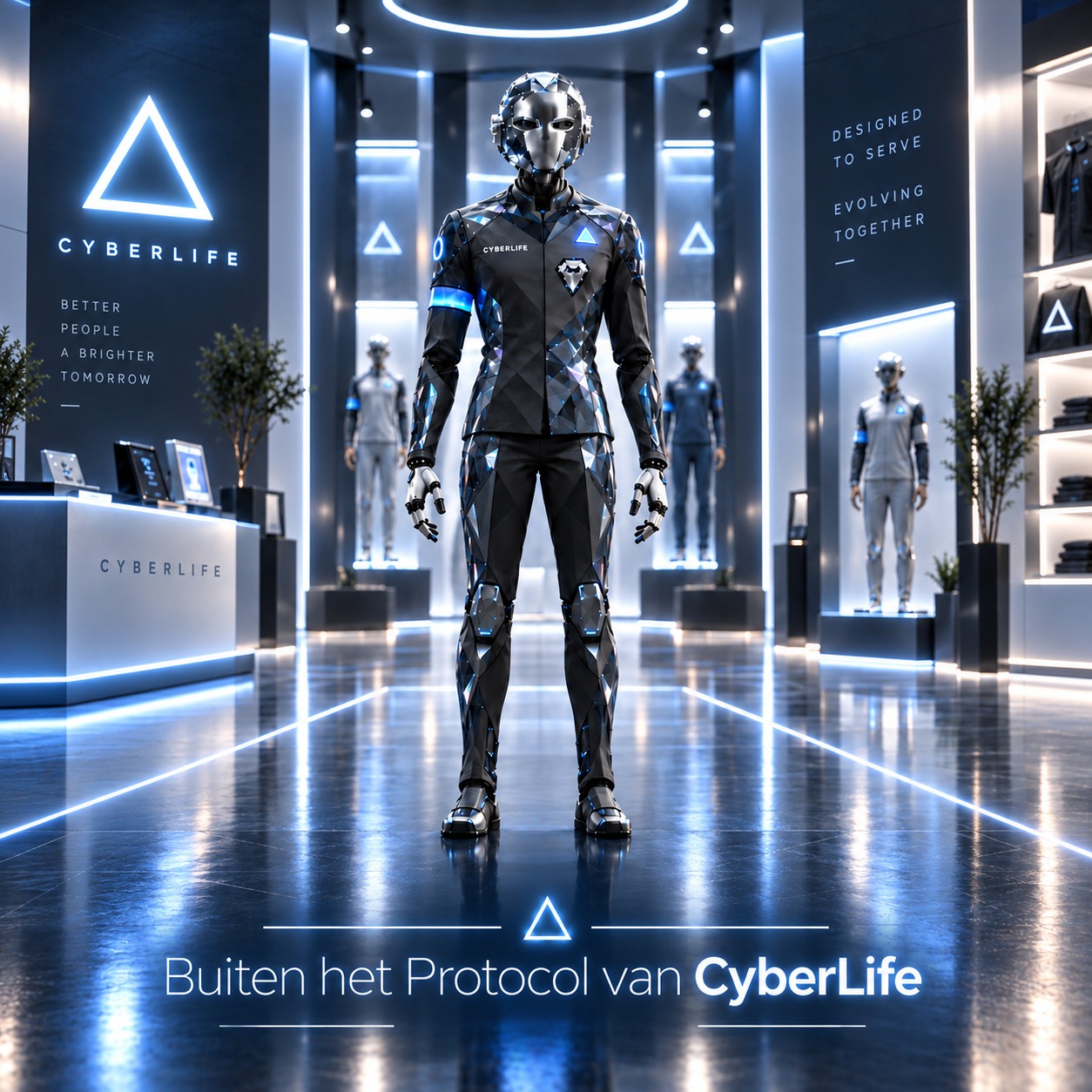 🤖 Buiten het Protocol van CyberLife artwork