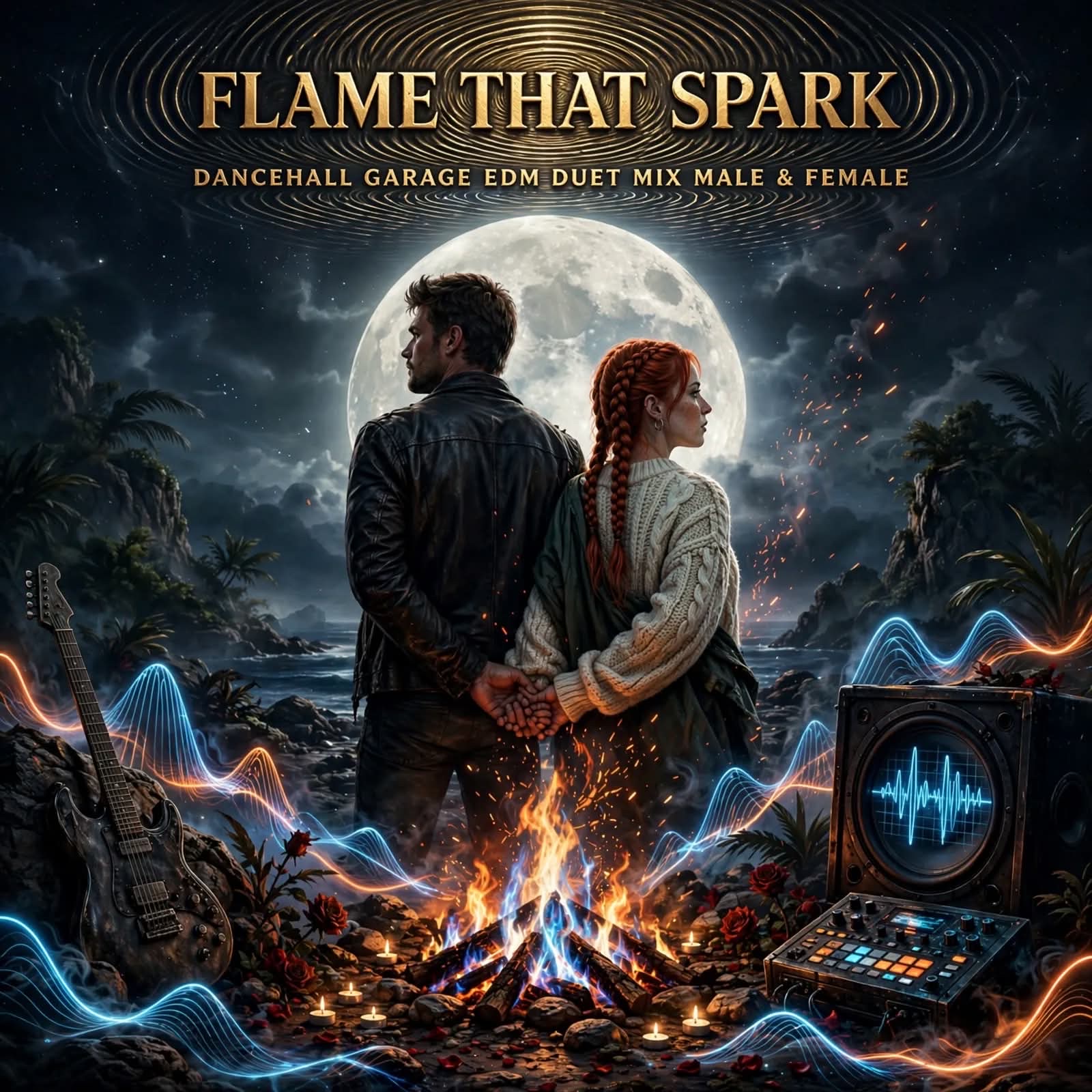 FLAME THAT SPARK  FORGOTTEN LAND artwork
