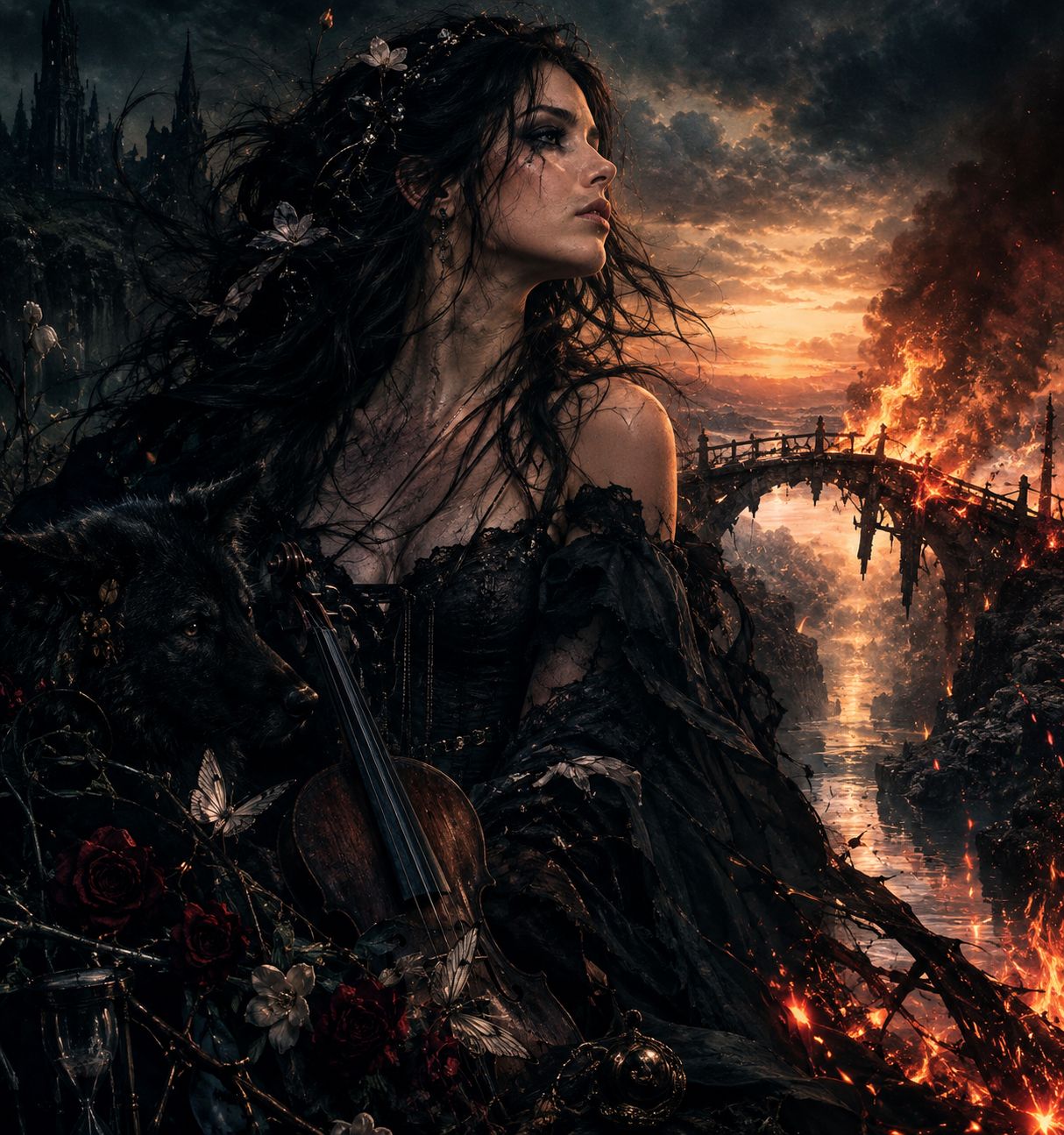 something to burn.. artwork