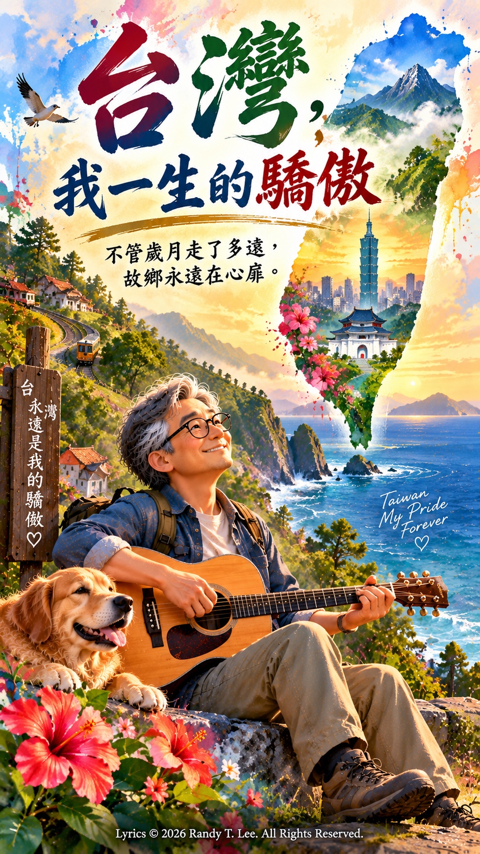 《台灣，我一生的驕傲》 artwork