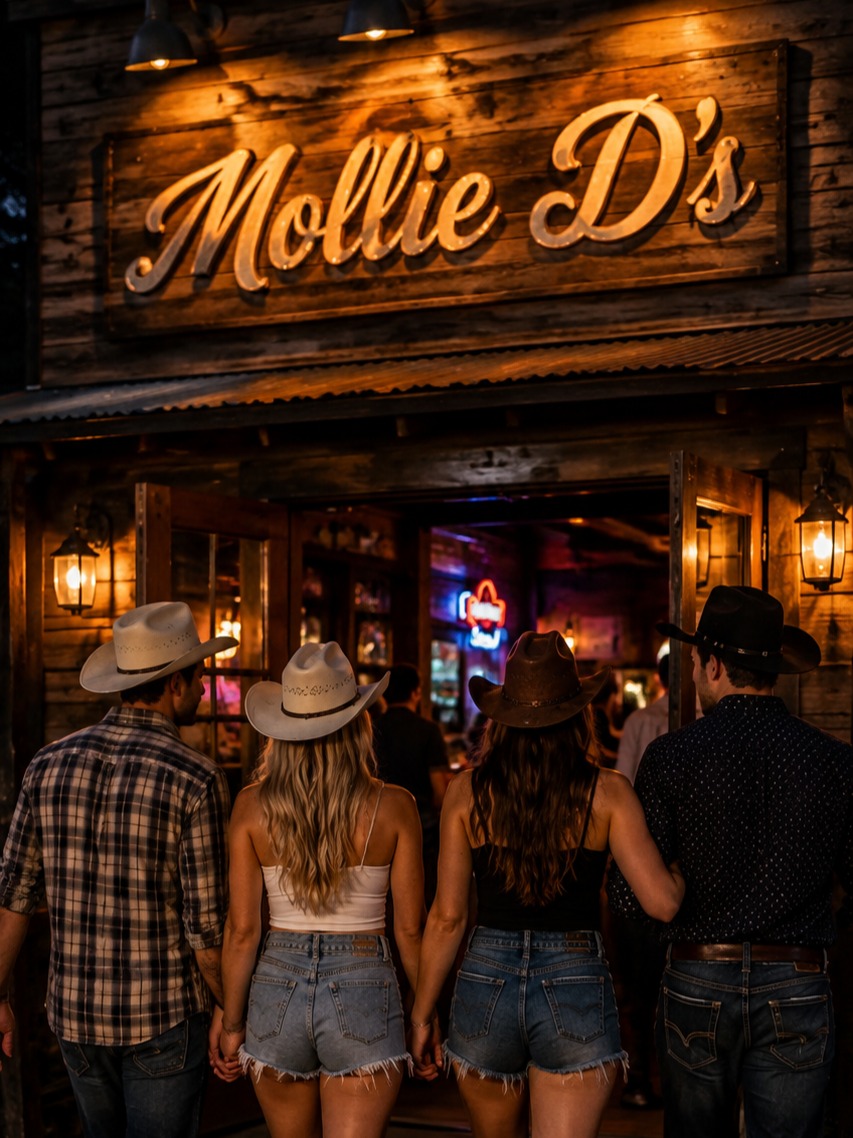 Friday Nights At Mollie D's artwork