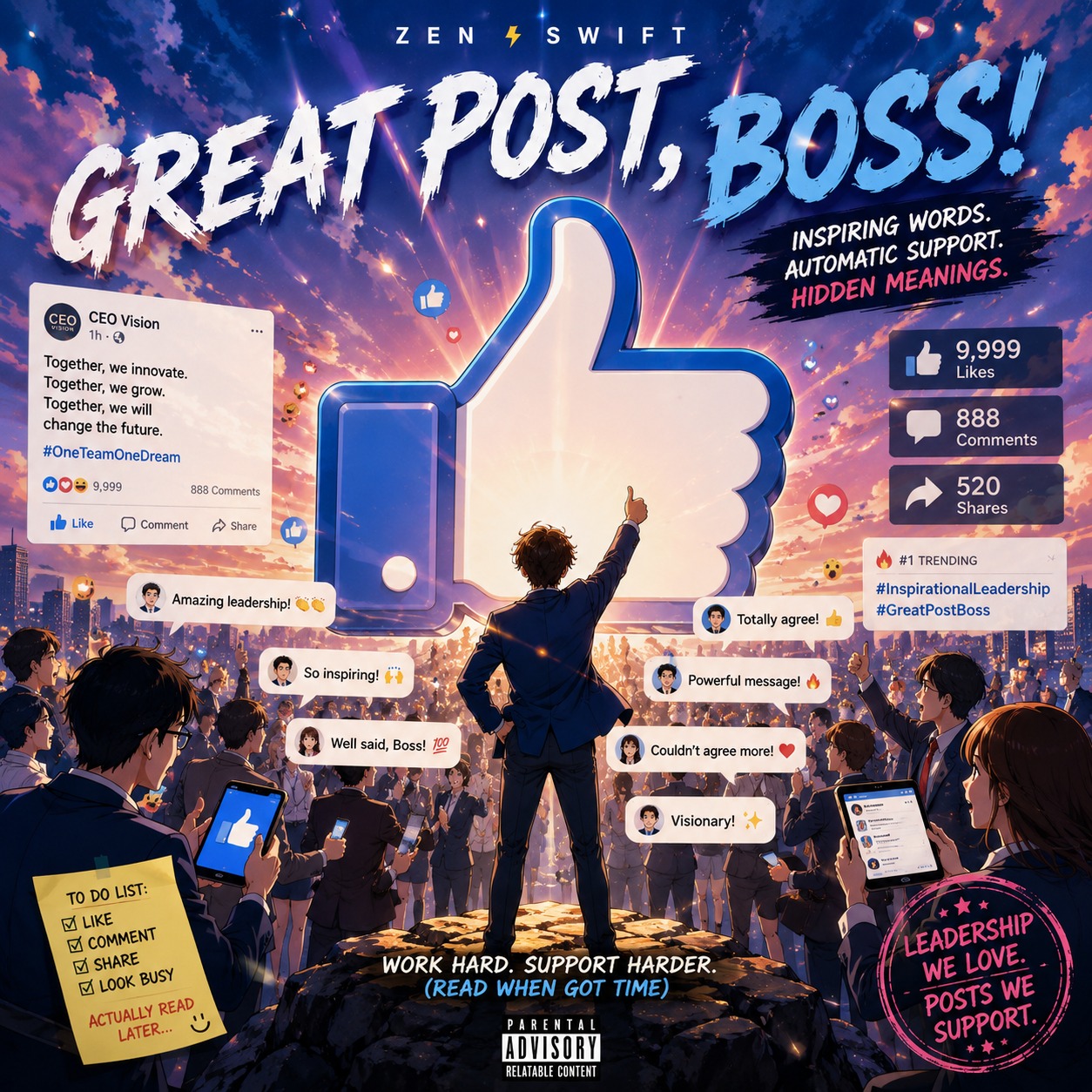 Great Post, Boss! artwork