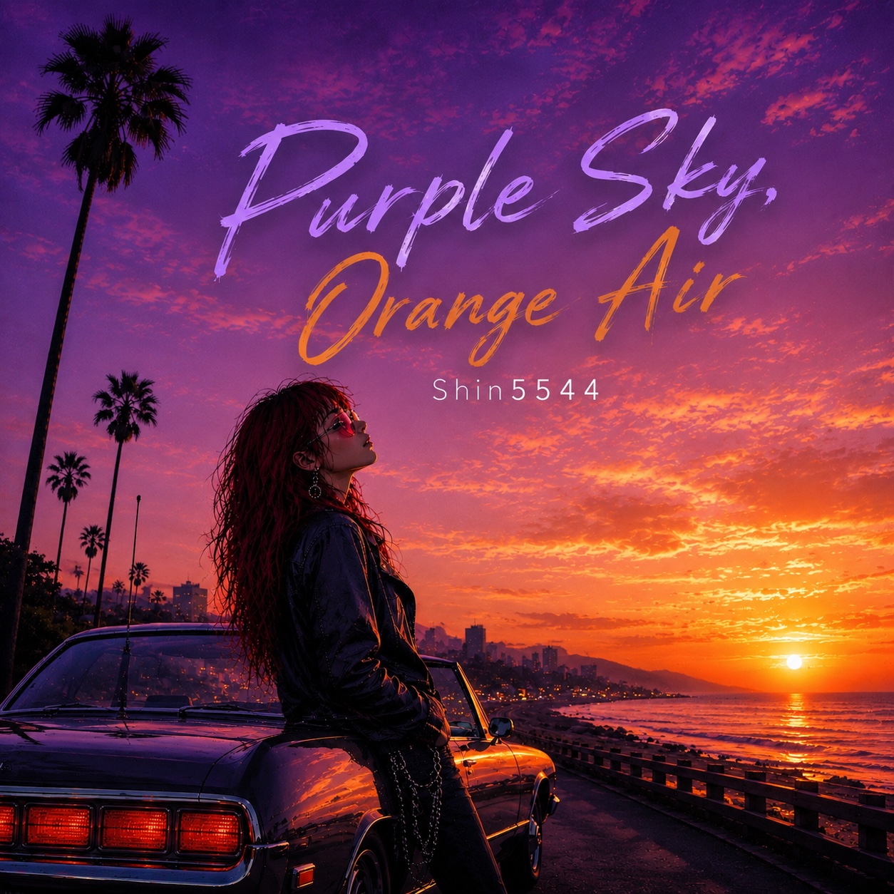 Purple Sky, Orange Air artwork