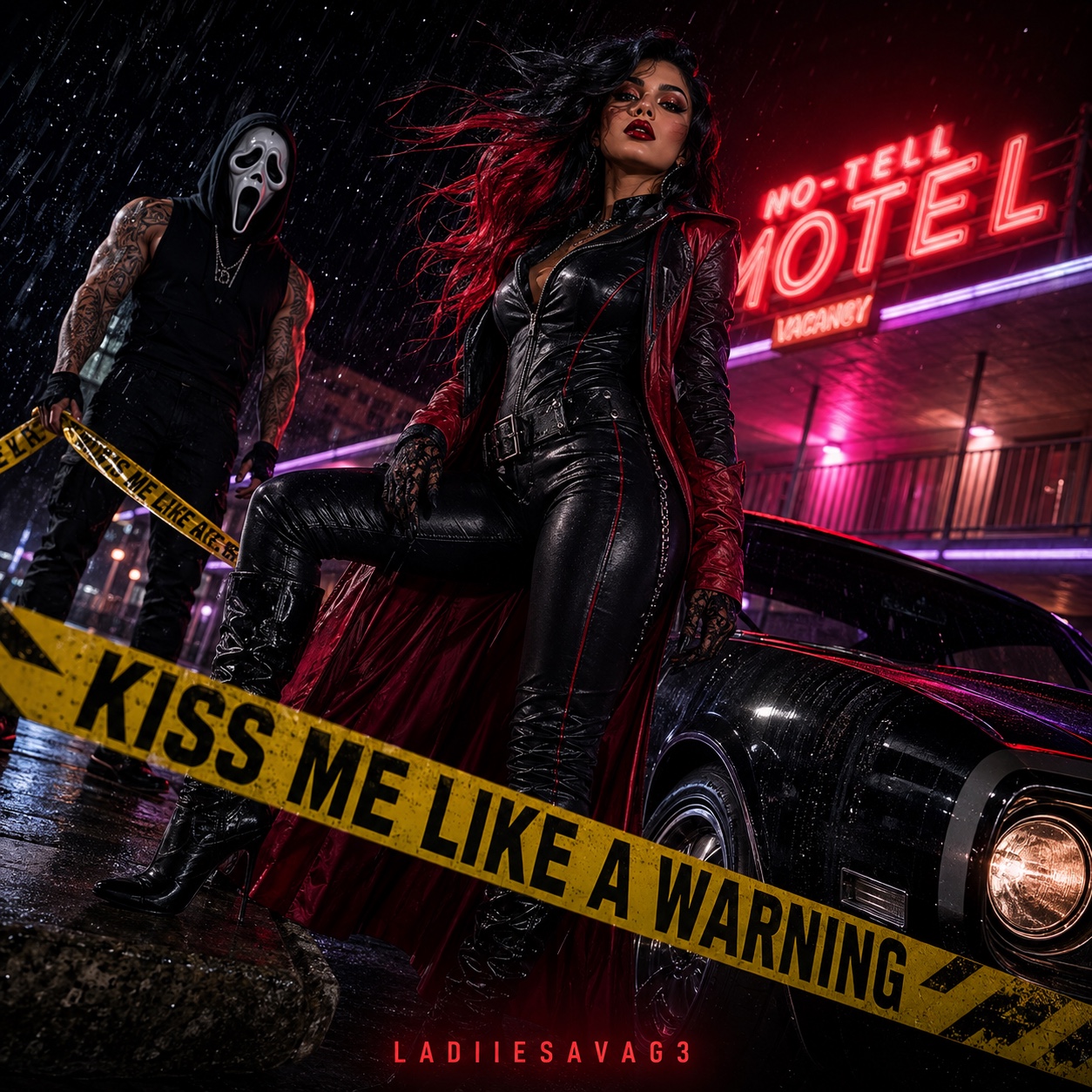 Kiss Me Like A Warning artwork