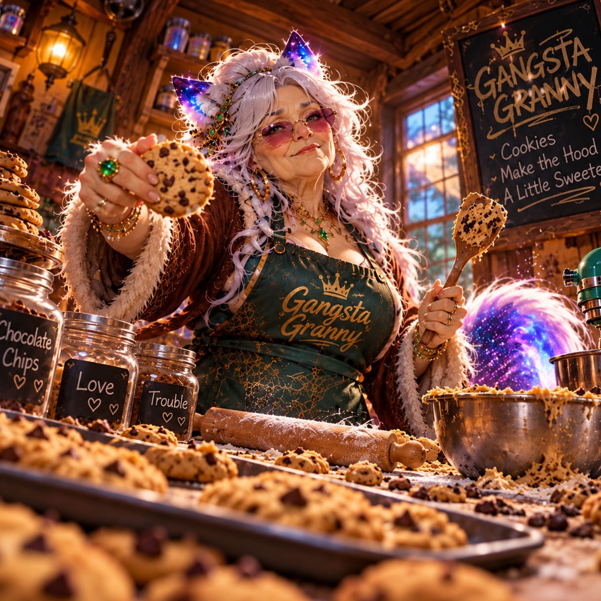 Gangsta Granny's Cookies artwork