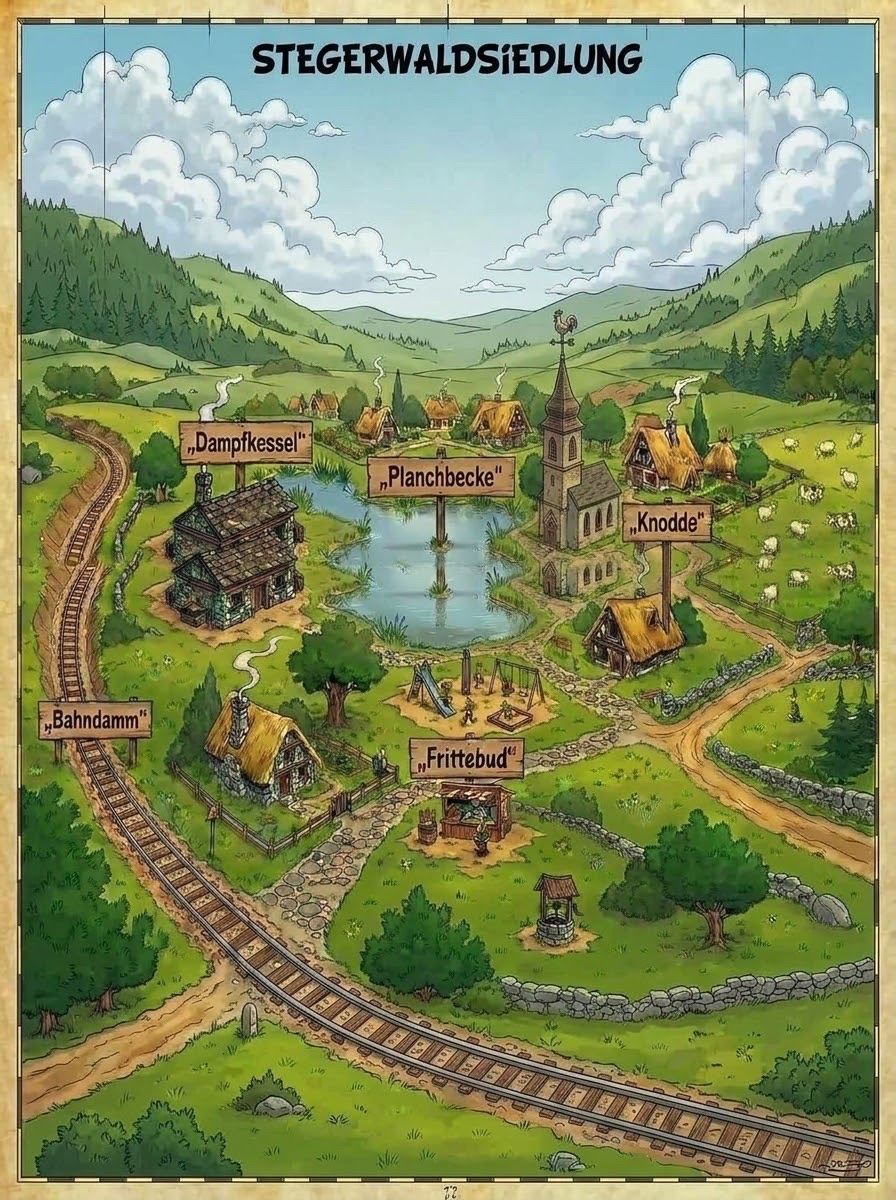 In d‘r Stegerwaldsiedlung artwork