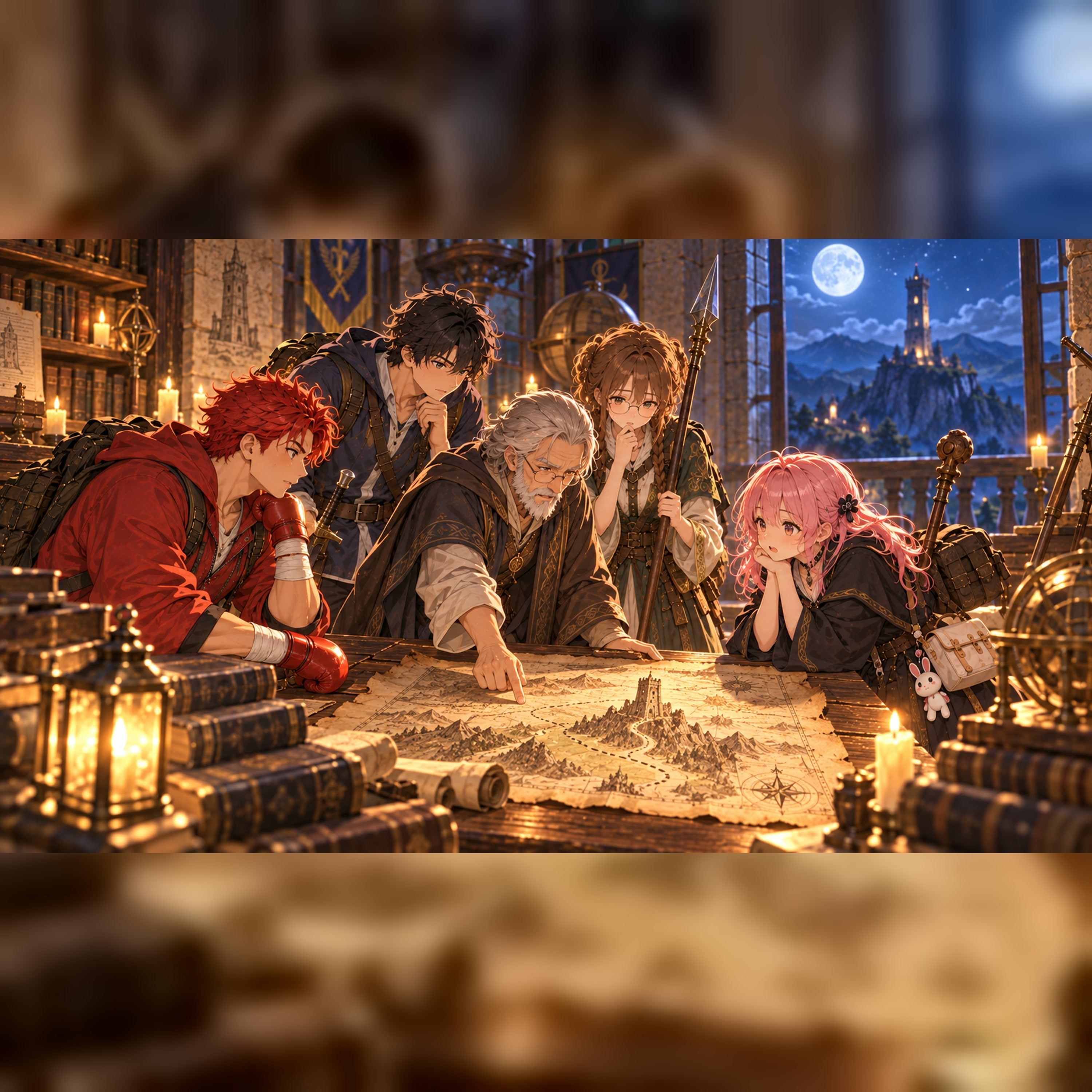 【作業用BGM】異世界転移：長老が語る古い噂｜現代×王道RPGファンタジー artwork