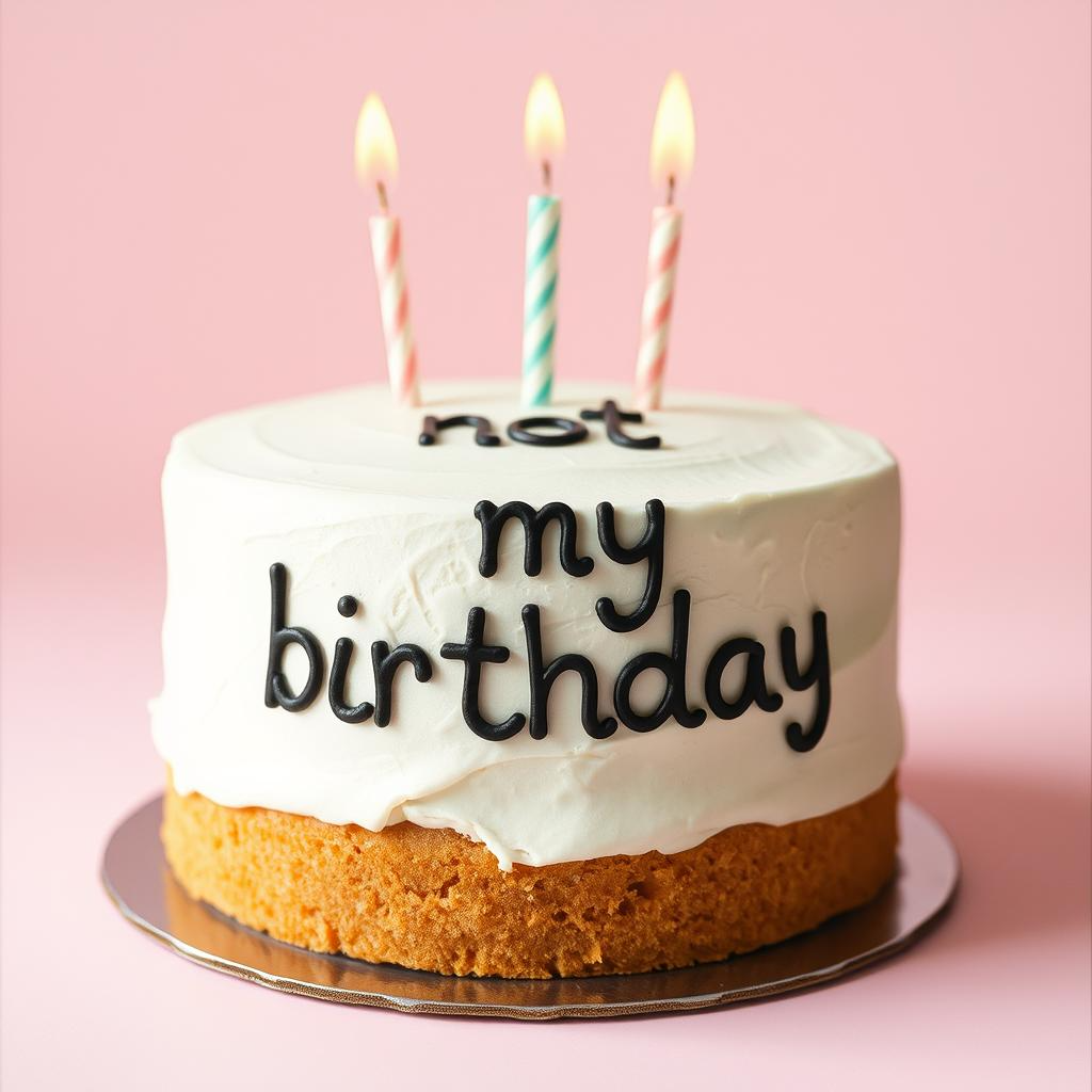 not my birthday (Real Bish Birthday Remix) artwork