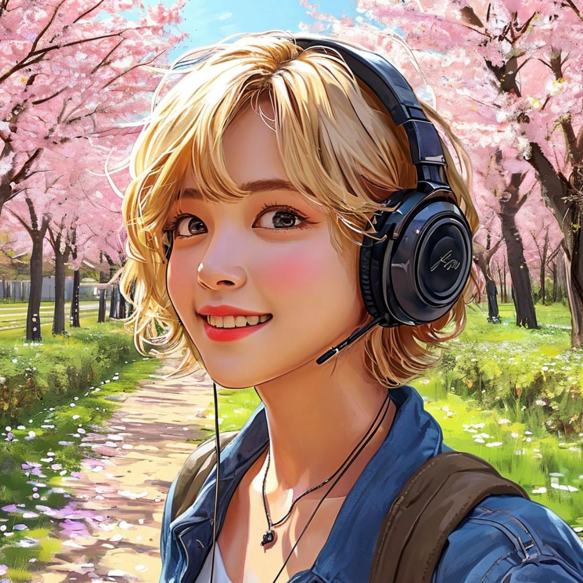 Сакура всё цветёт artwork