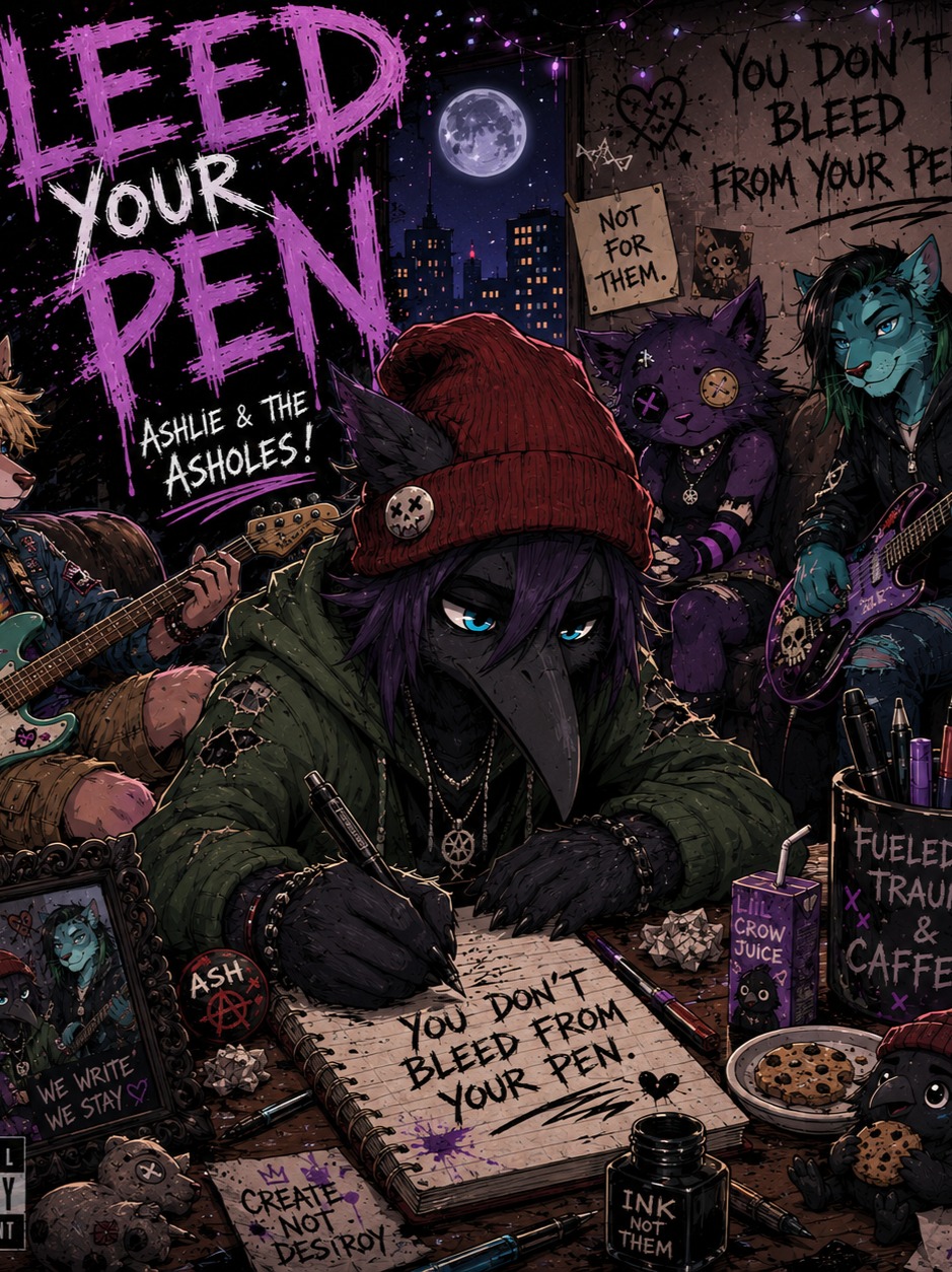 Bleed Your Pen artwork