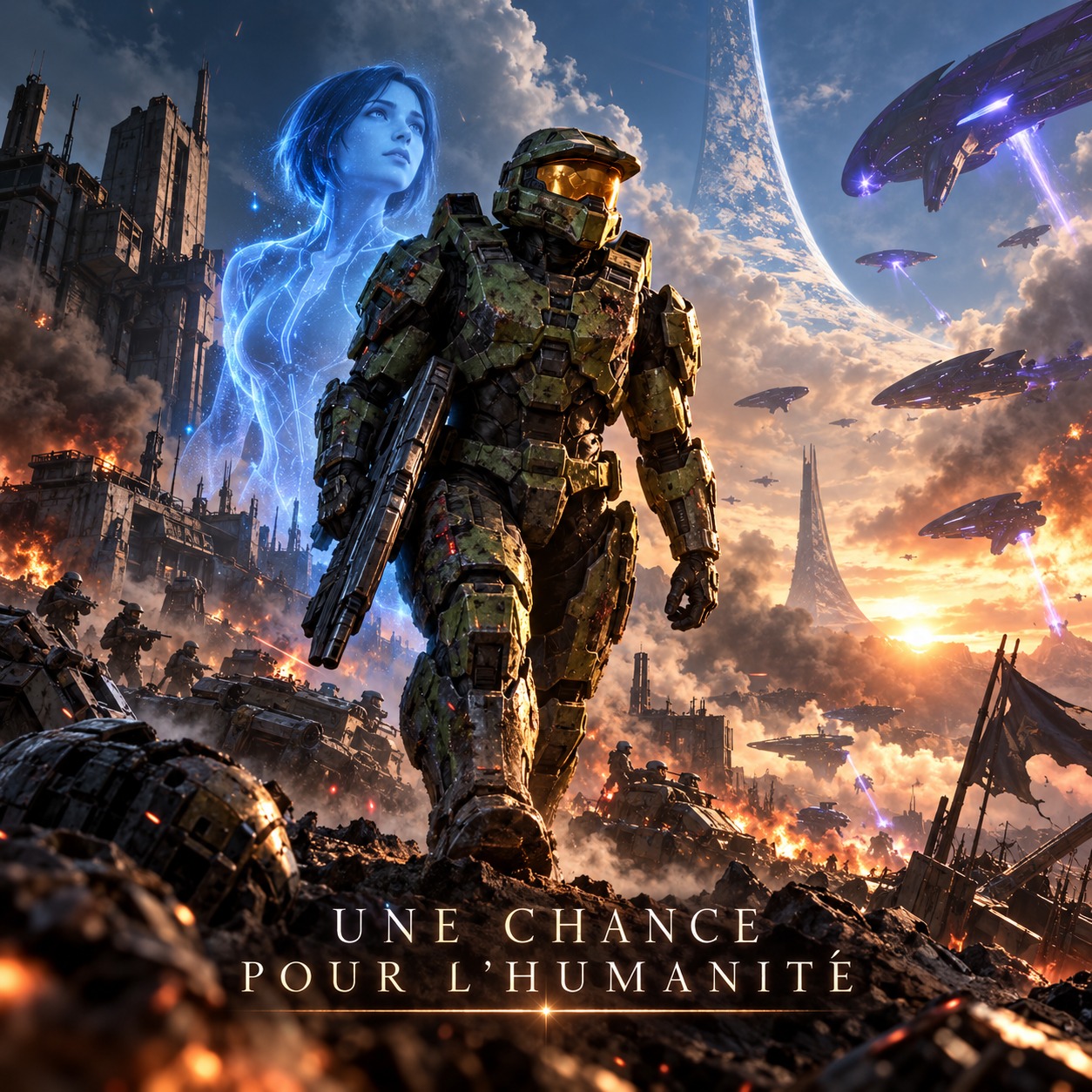 A chance for humanity artwork