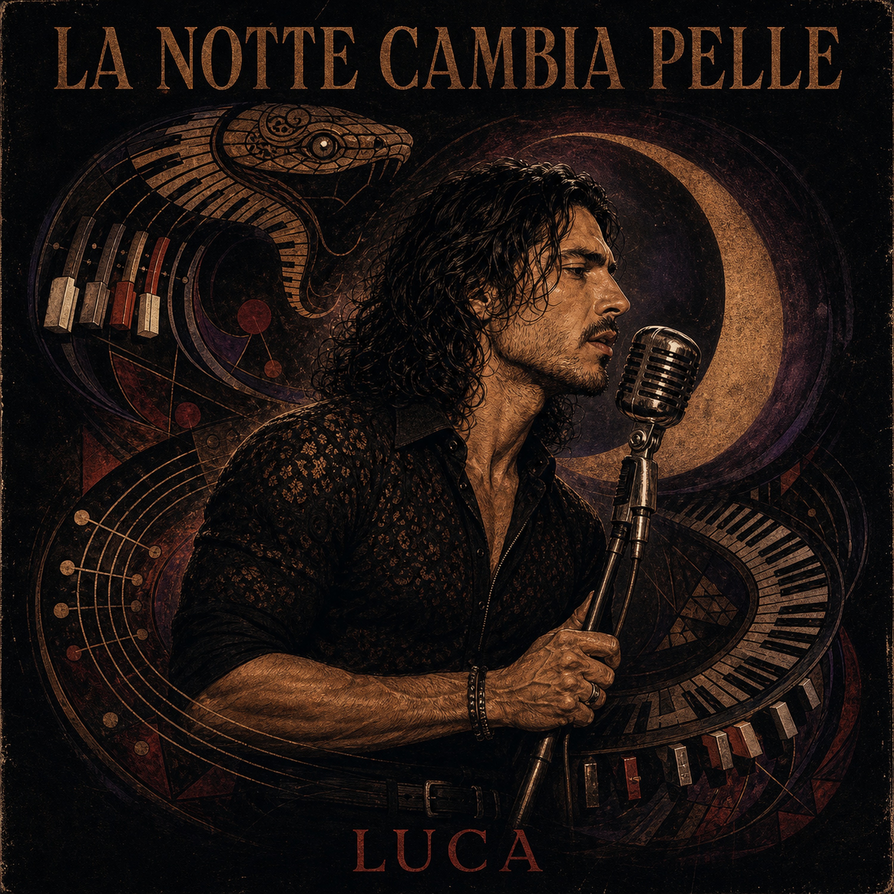 La notte cambia pelle – Luca artwork