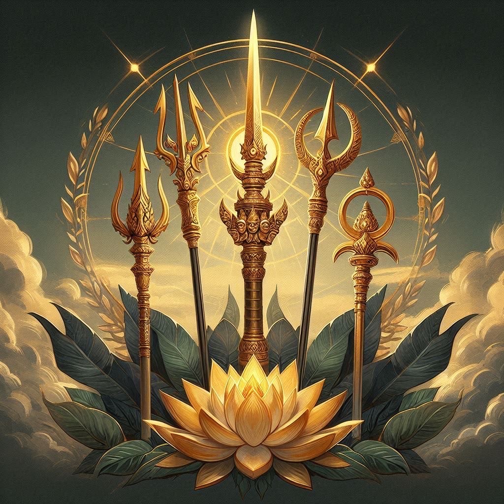 Image for រឿង! មហិទ្ធិឬទ្ធិ អាវុធទិព្ទទាំង៥