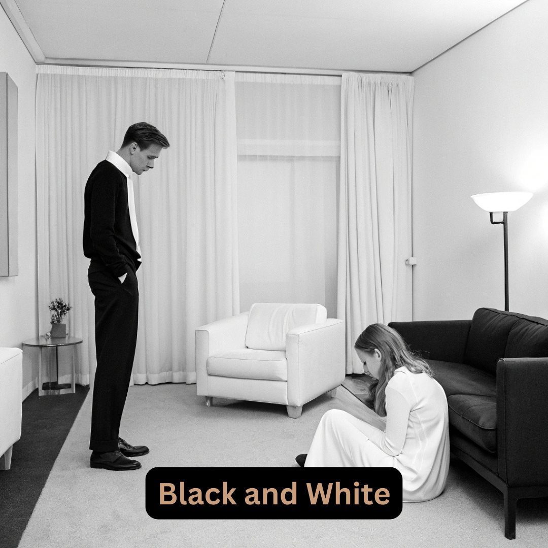 Black and White ©℗ 2025 Cindy Ann Pedersen. All rights reserved. artwork