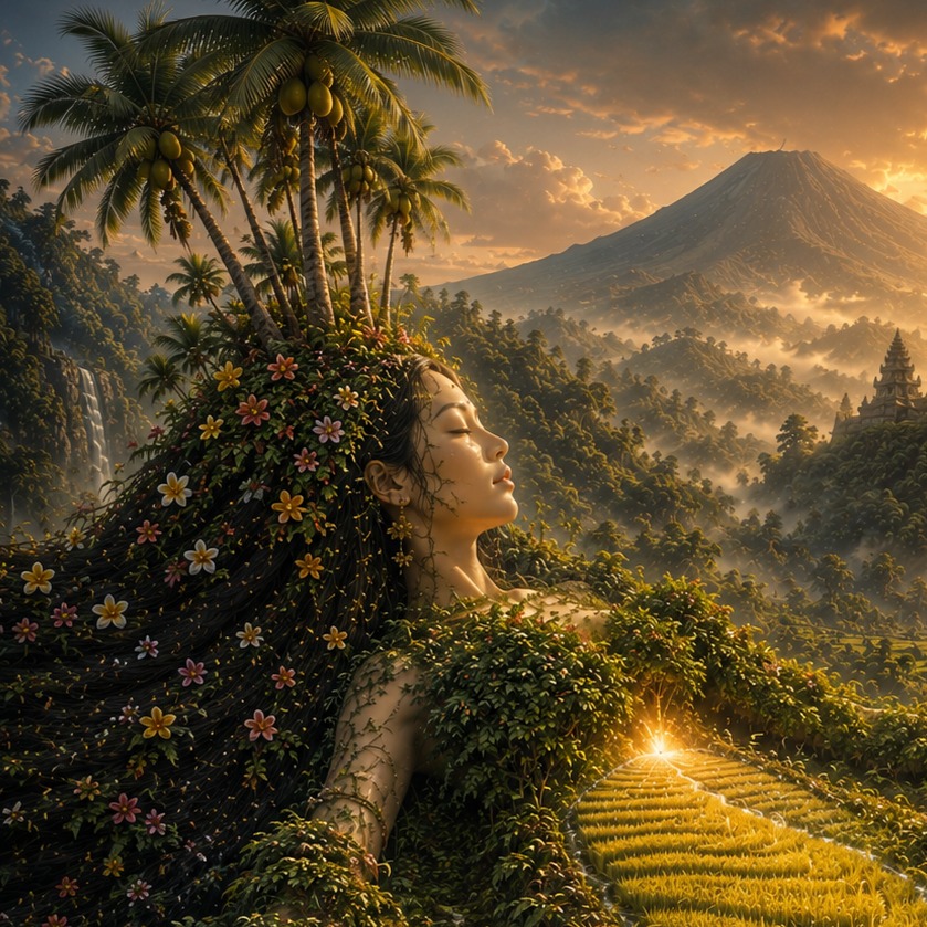 Rice: Dewi Sri artwork