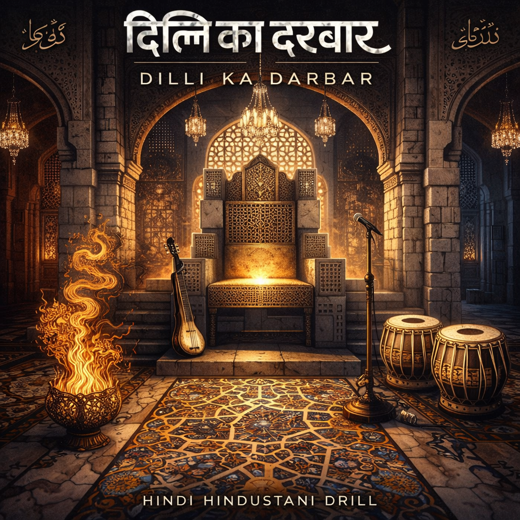 DILLI KA DARBAR (Hindi Hindustani Drill) artwork