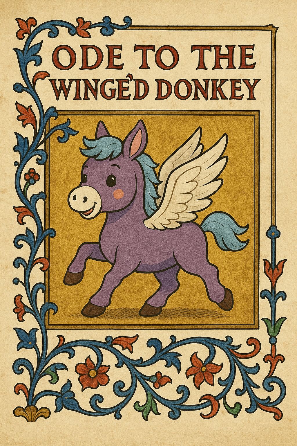 Ode to the Wingèd Donkey! artwork