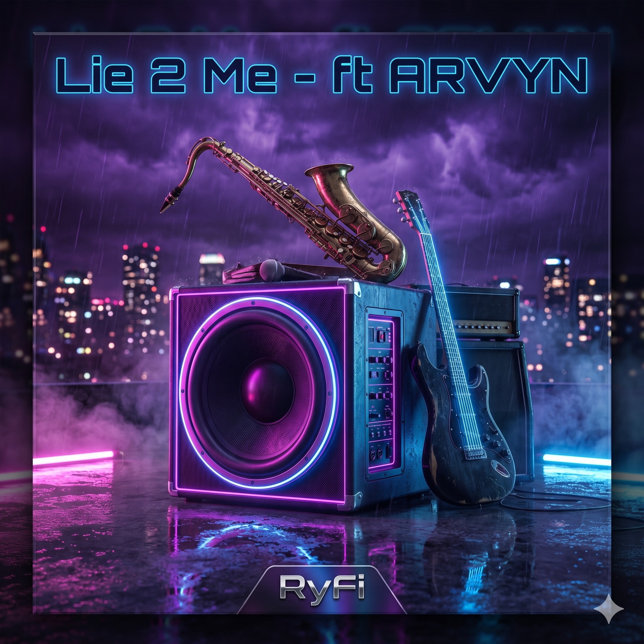 Lie 2 Me ft. ARYVN artwork
