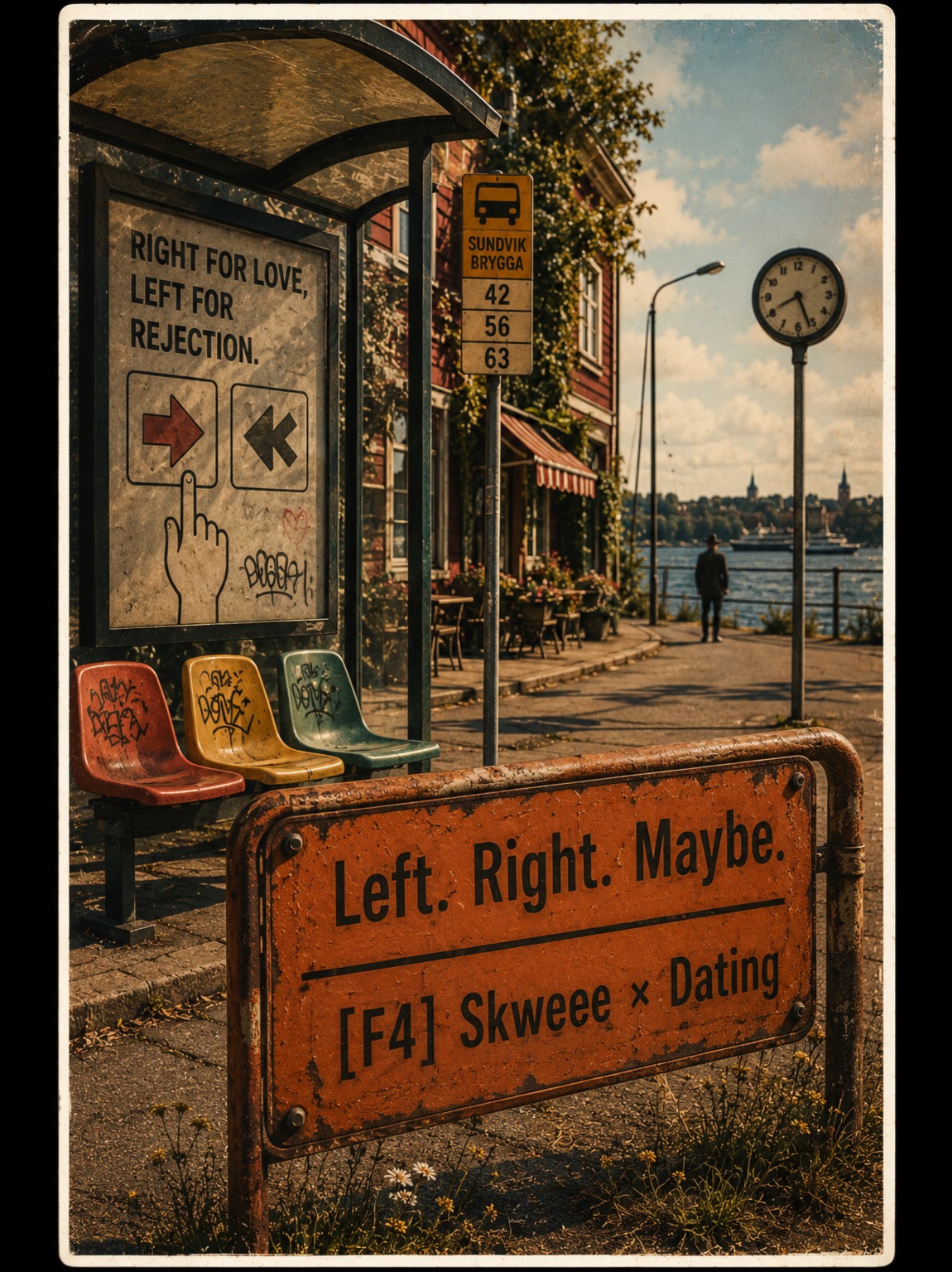 Left. Right. Maybe. [F4] artwork