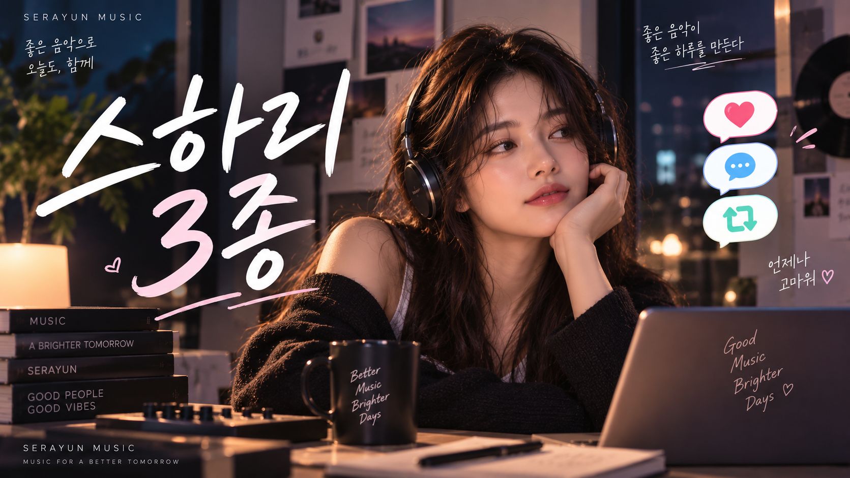스하리 3종 artwork