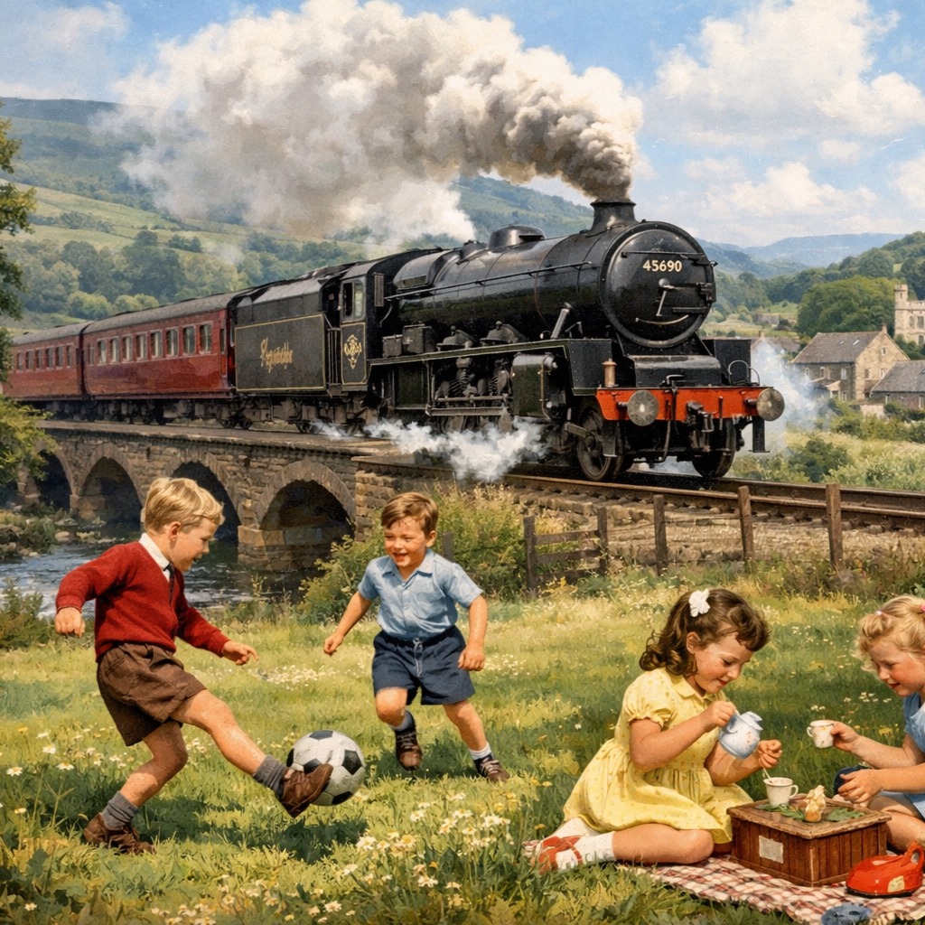 What a Time it Was to be a Kid artwork