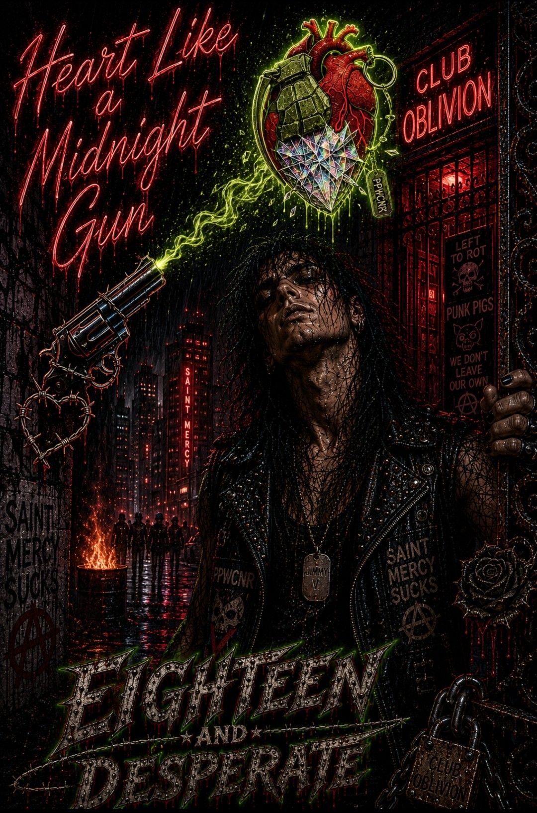 EIGHTEEN & DESPERATE  (R) artwork
