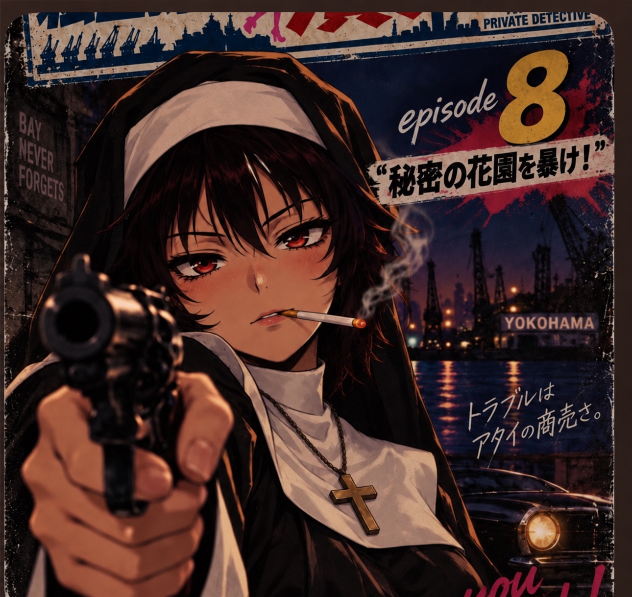 私立探偵 濱グリコ「次回（8話）予告」 artwork