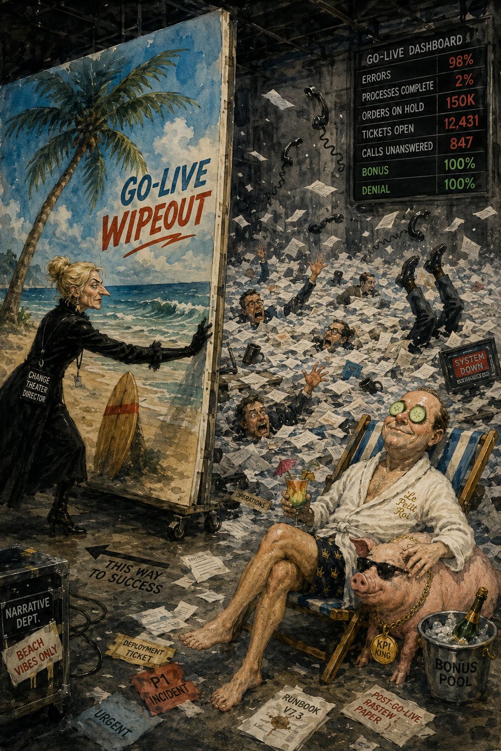 Go-Live Wipeout artwork