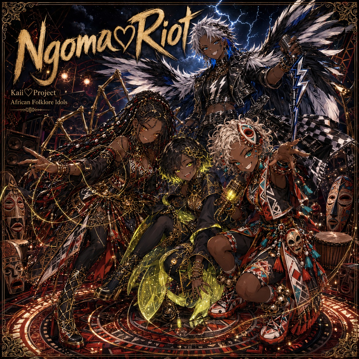 Ngoma♡Riot artwork