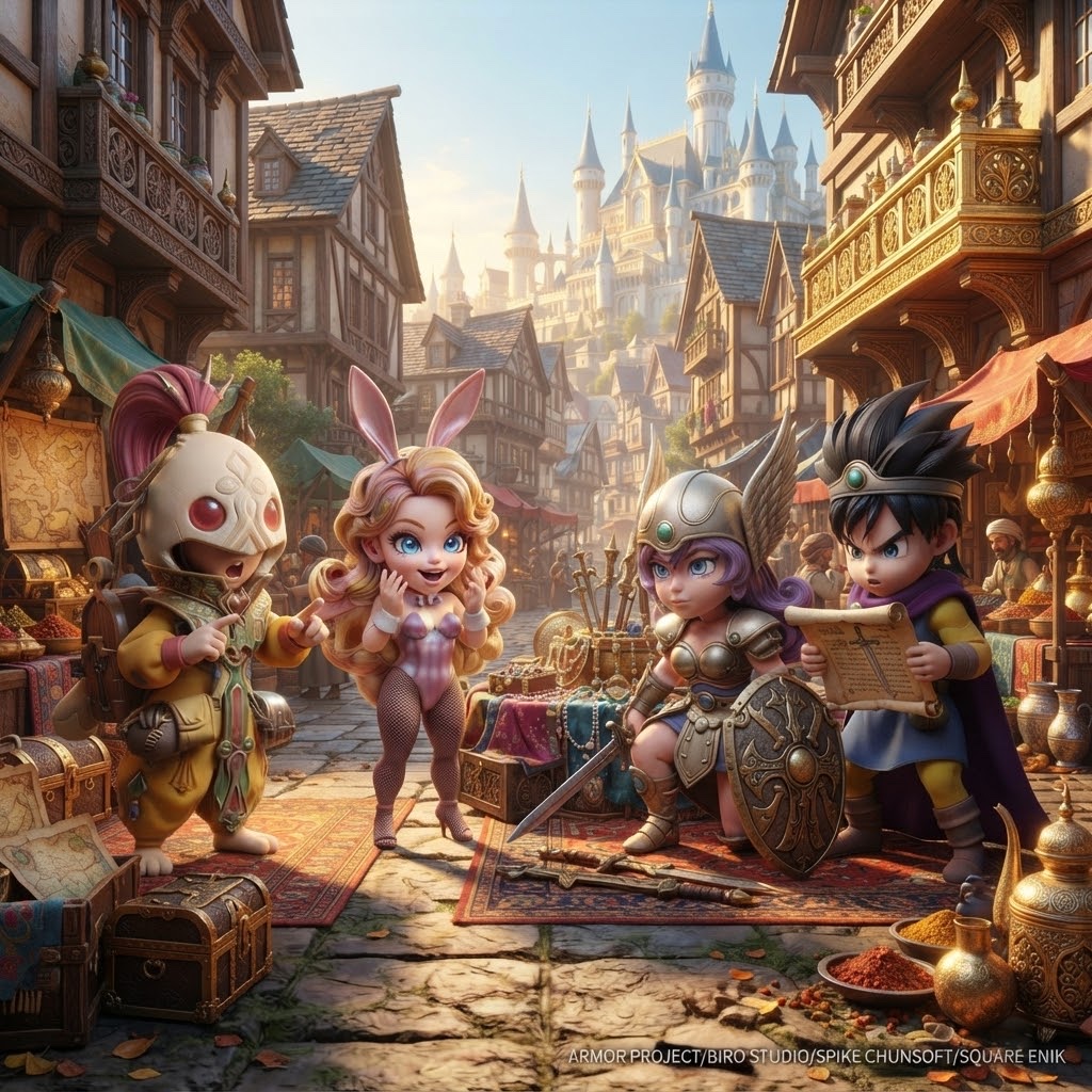 5.【ロマリアの街～金の冠を追って～】 artwork