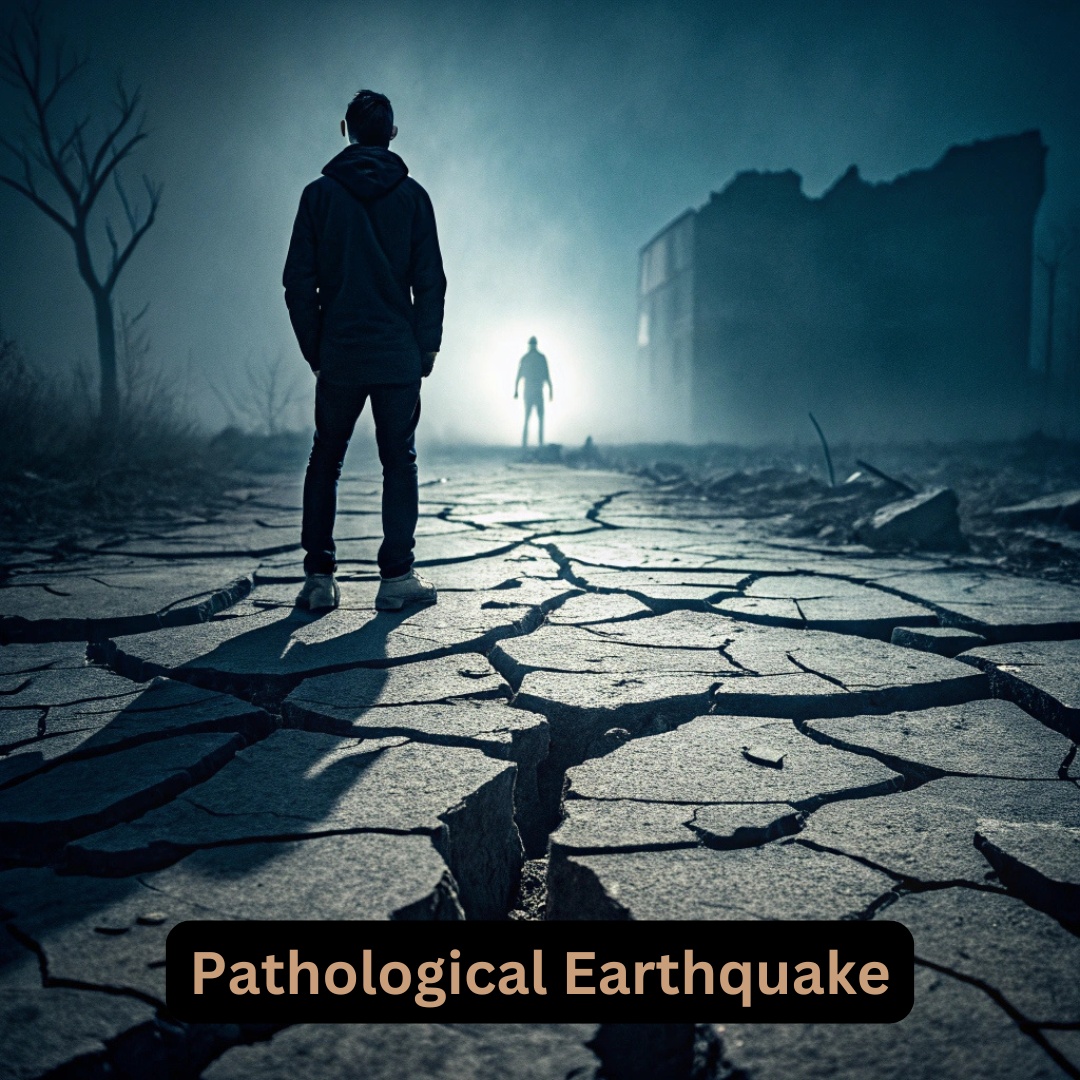 Pathological Earthquake ©℗ 2025 Cindy Ann Pedersen. All rights reserved. artwork