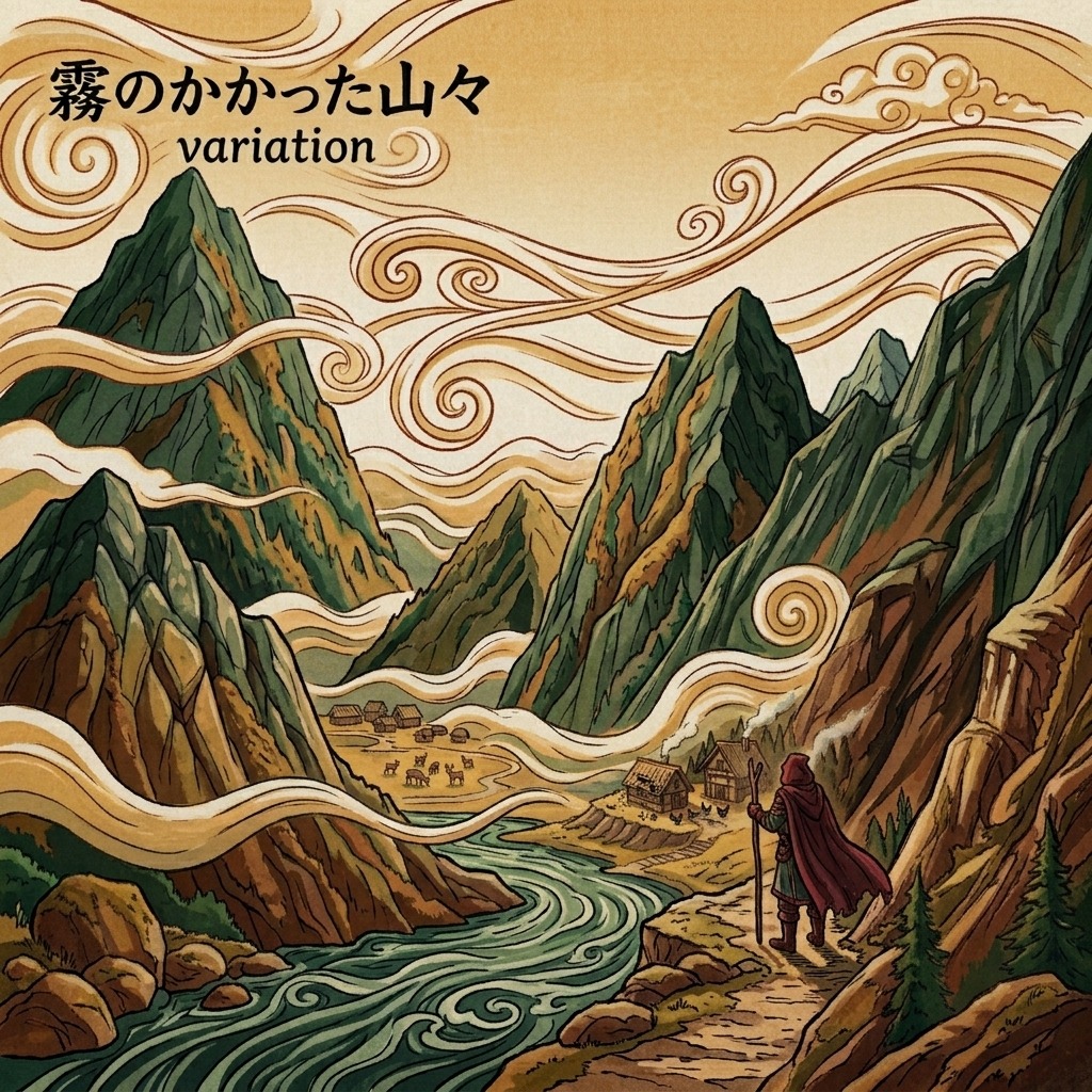 Misty Mountains Variation artwork