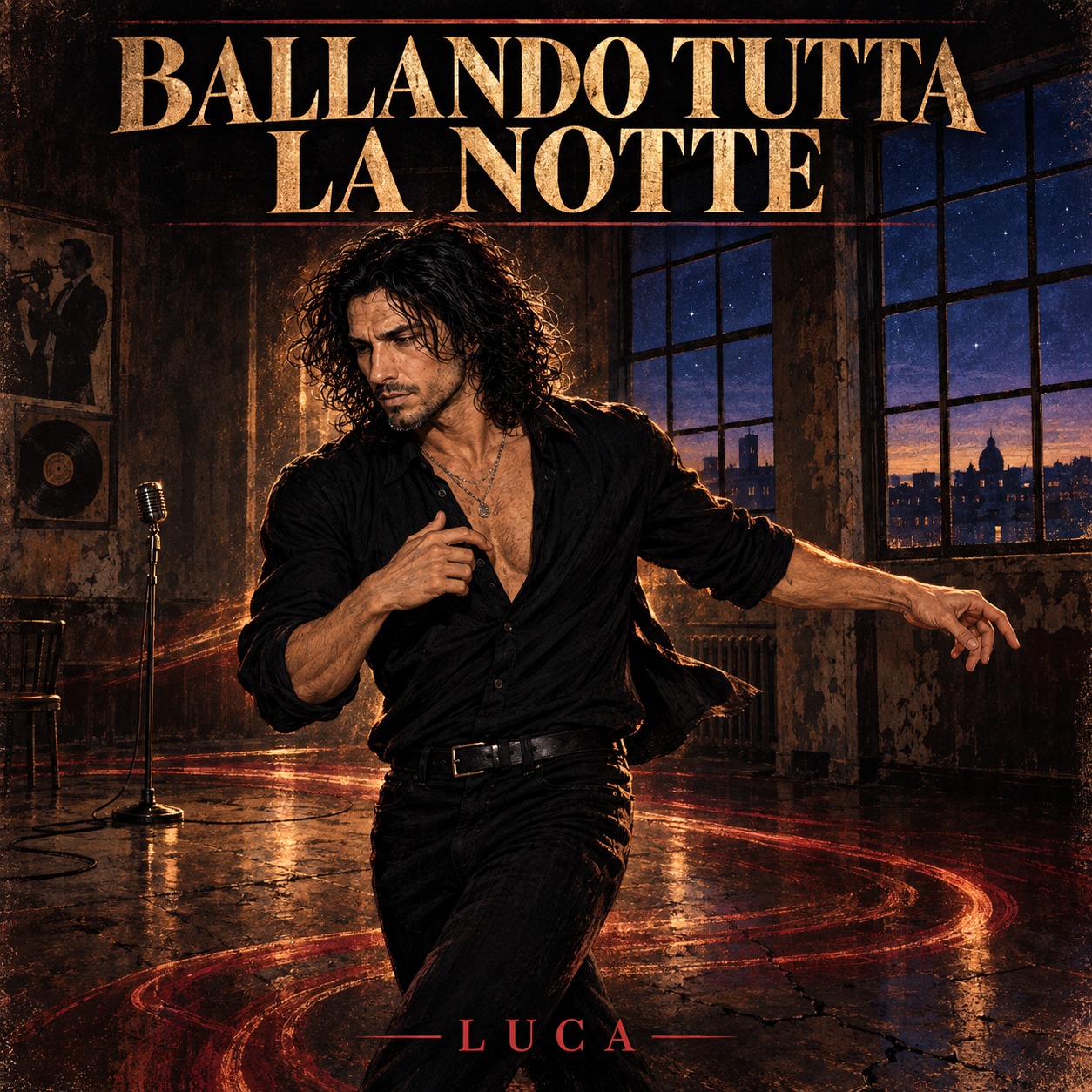 Ballando tutta la notte - Luca artwork