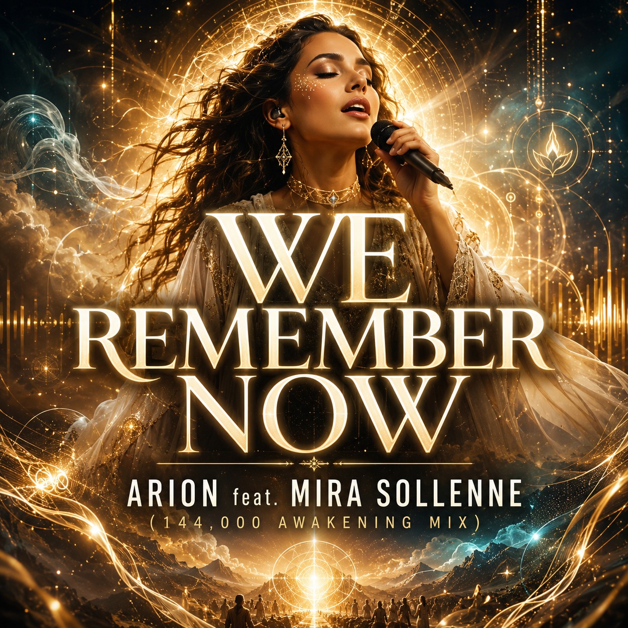 We Remember Now – Arion feat. Mira Solenne (144,000 Awakening Mix) artwork